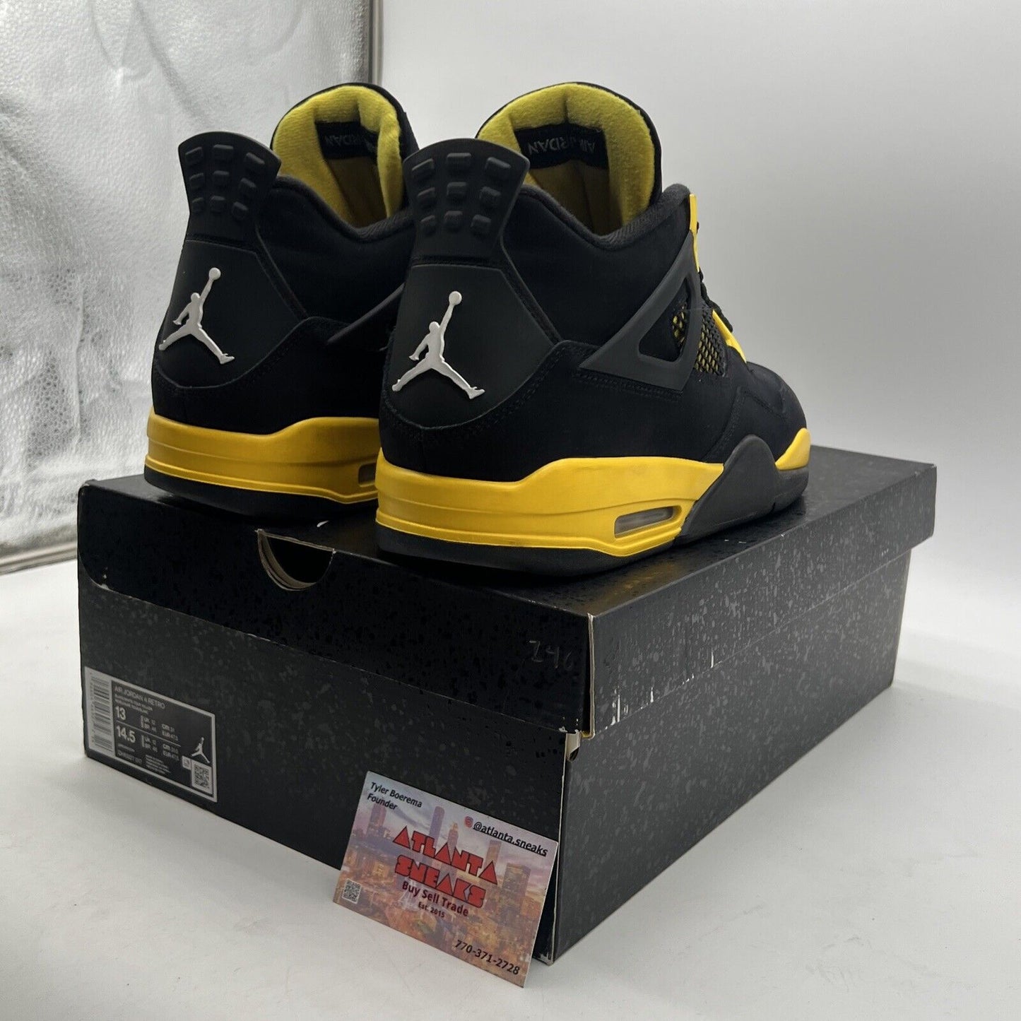 Size 13 - Air Jordan 4 Retro Mid Thunder (DH6927-017)