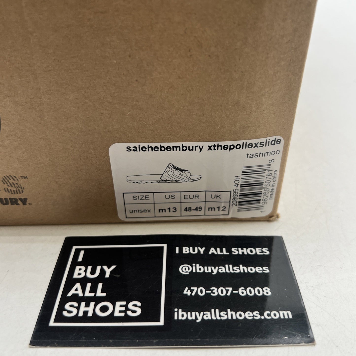 Size 13 - Crocs Pollex Slide Salehe Bembury Tashmoo Men’s (208685-4OH)