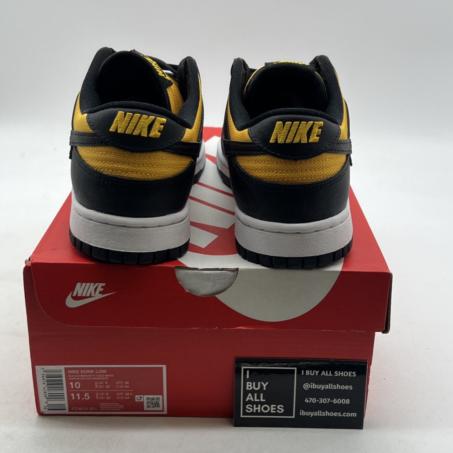 Size 10 - Nike Dunk Low Reverse Goldenrod (FZ4618-001)