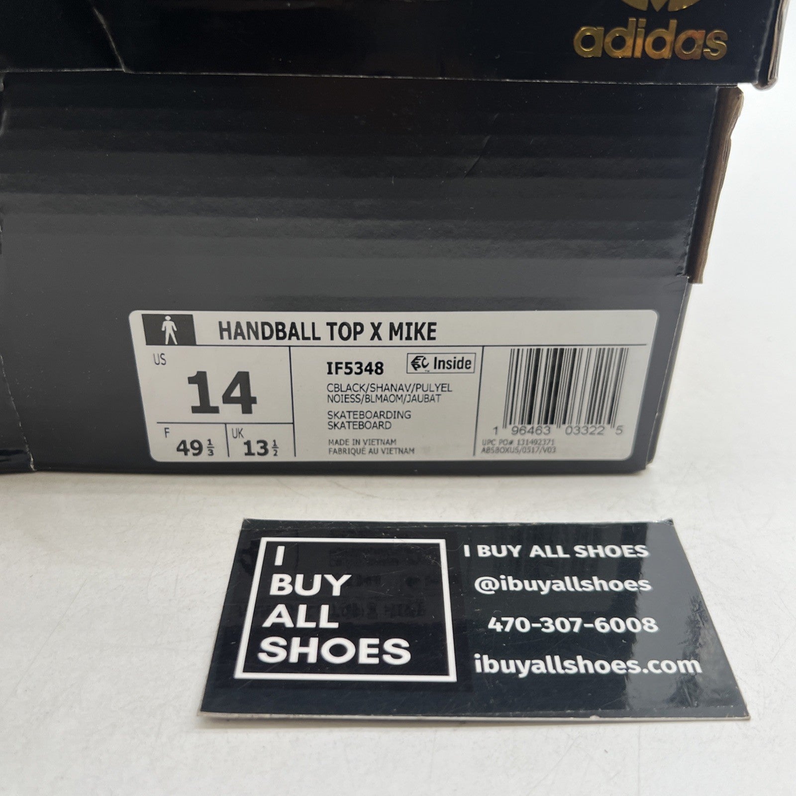 Size 14 - Adidas Mike Arnold x Handball Top Aquatic to Terrace (IF5348)