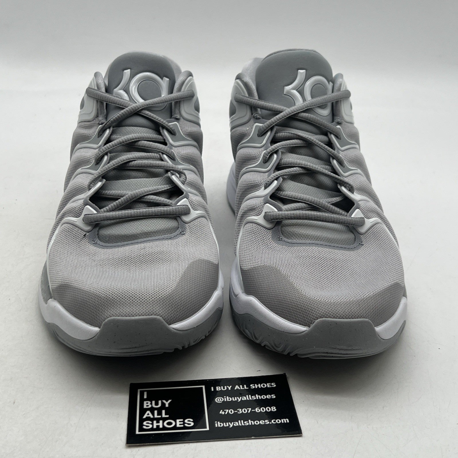 Size 11.5 - Nike KD 17 TB Wolf Grey (FV1307-002)