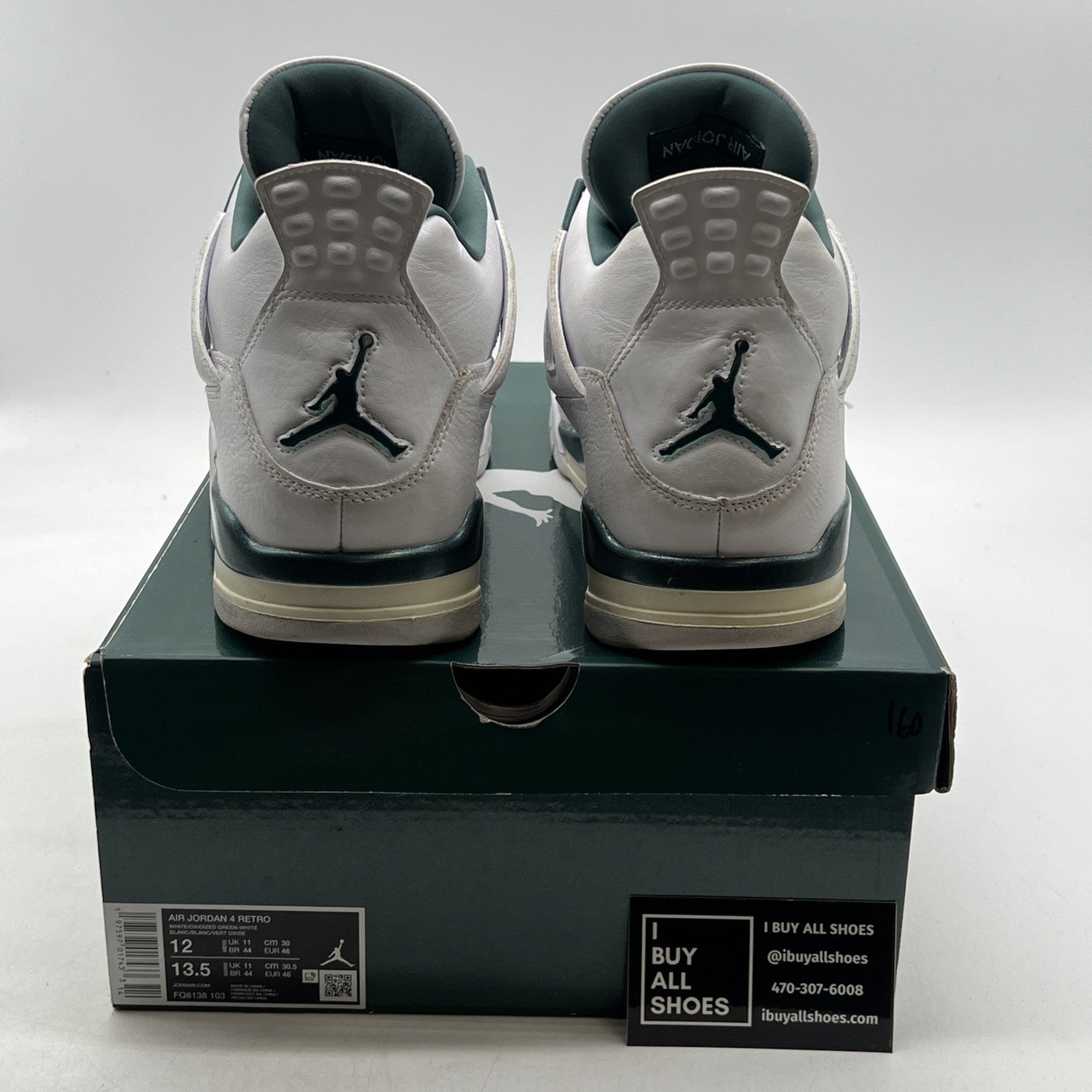 Size 12 - Air Jordan 4 Retro Oxidized Green (FQ8138-103)
