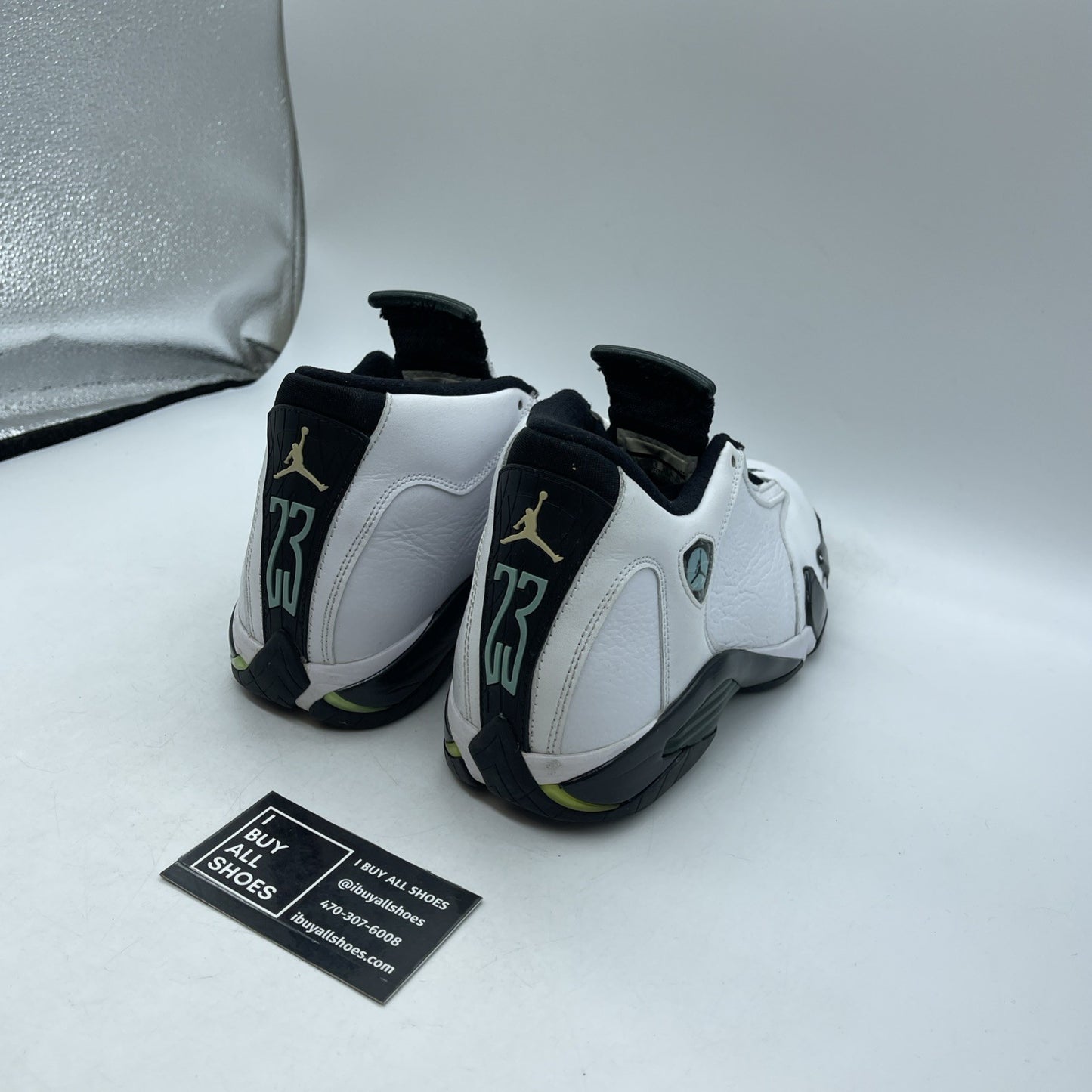 Size 7.5 - Air Jordan 14 Retro 2016 Oxidized Green (487471-106)