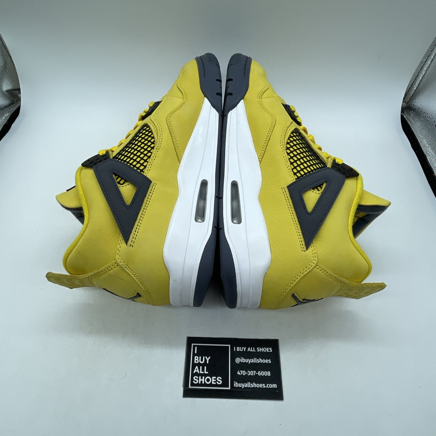 Size 11.5 - Air Jordan 4 Retro Mid Lightning (CT8527-700)