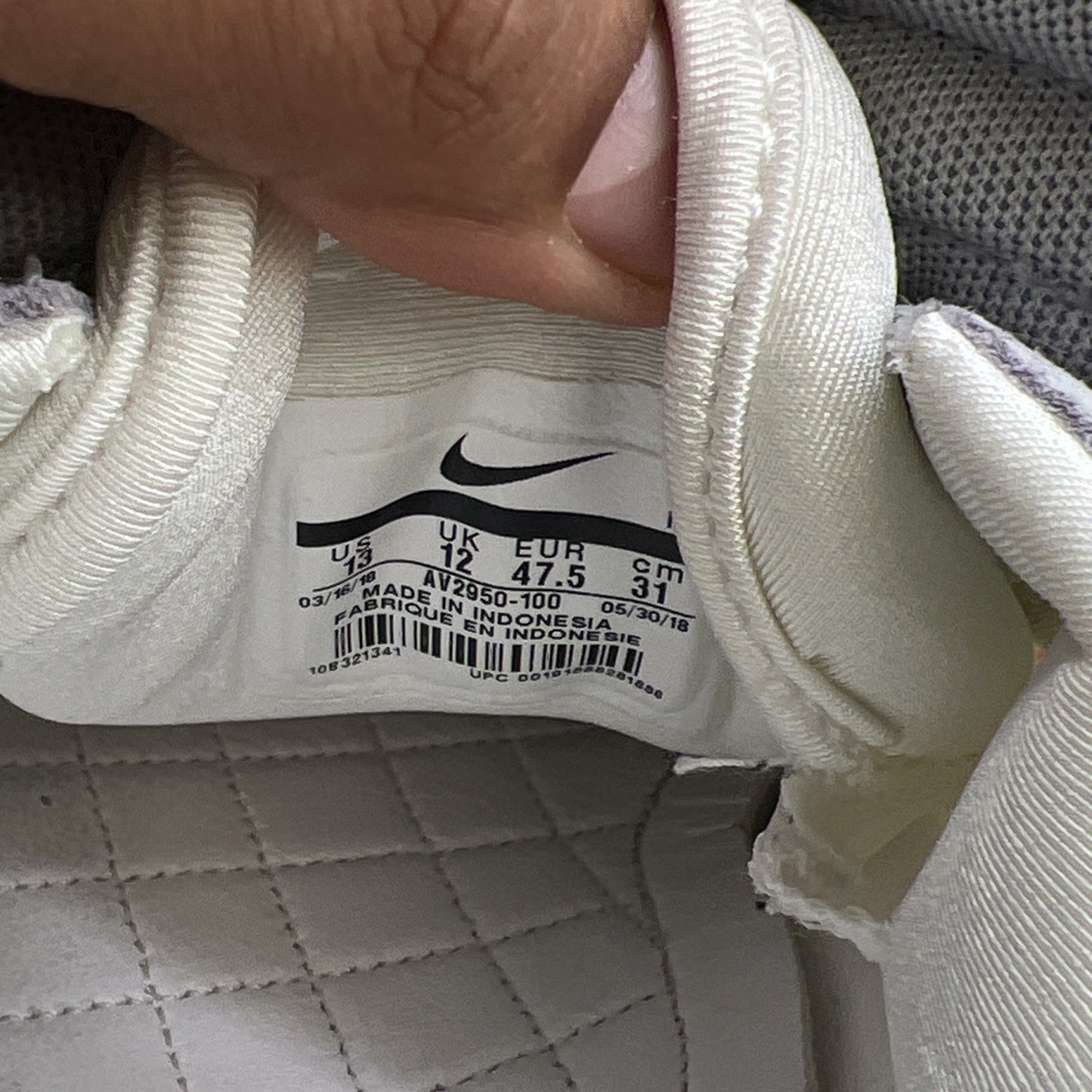 Size 13 - Nike Kendrick Lamar x Cortez Basic Slip House Shoes (AV2950-100)