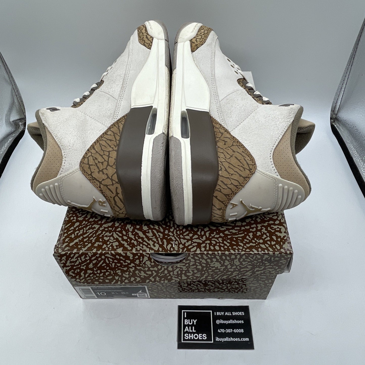 Size 10 - Jordan 3 Retro Low Palomino Brown Suede (CT9542-102)