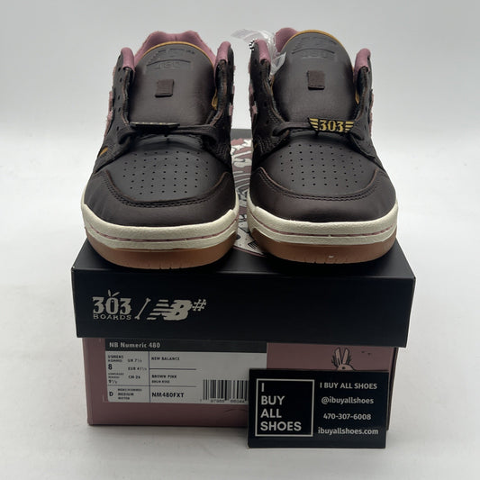 Size 8 - New Balance 303 Boards x Jeremy Fish x Numeric 480 Silly Pink Bunnies