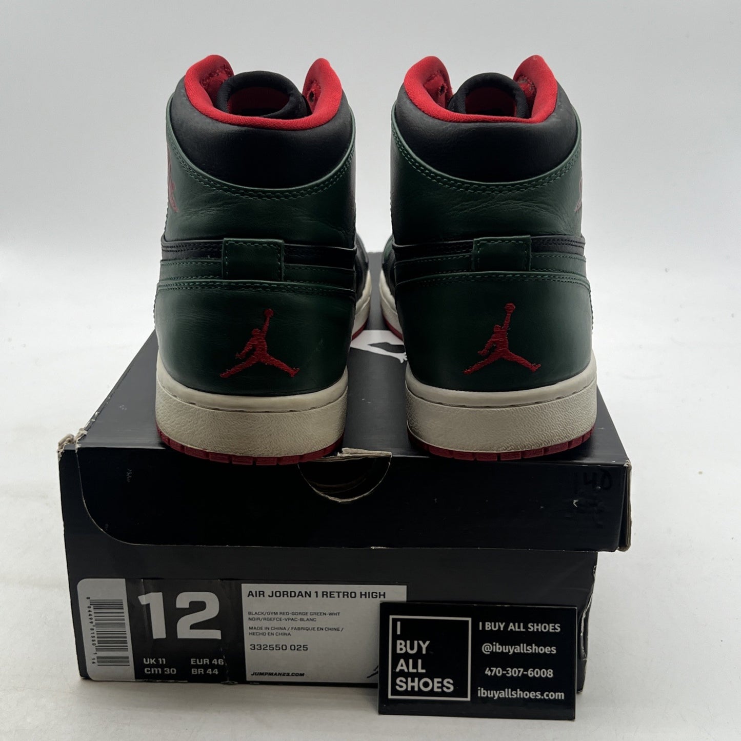 Size 12 - Air Jordan 1 Retro High Gucci (332550-025)