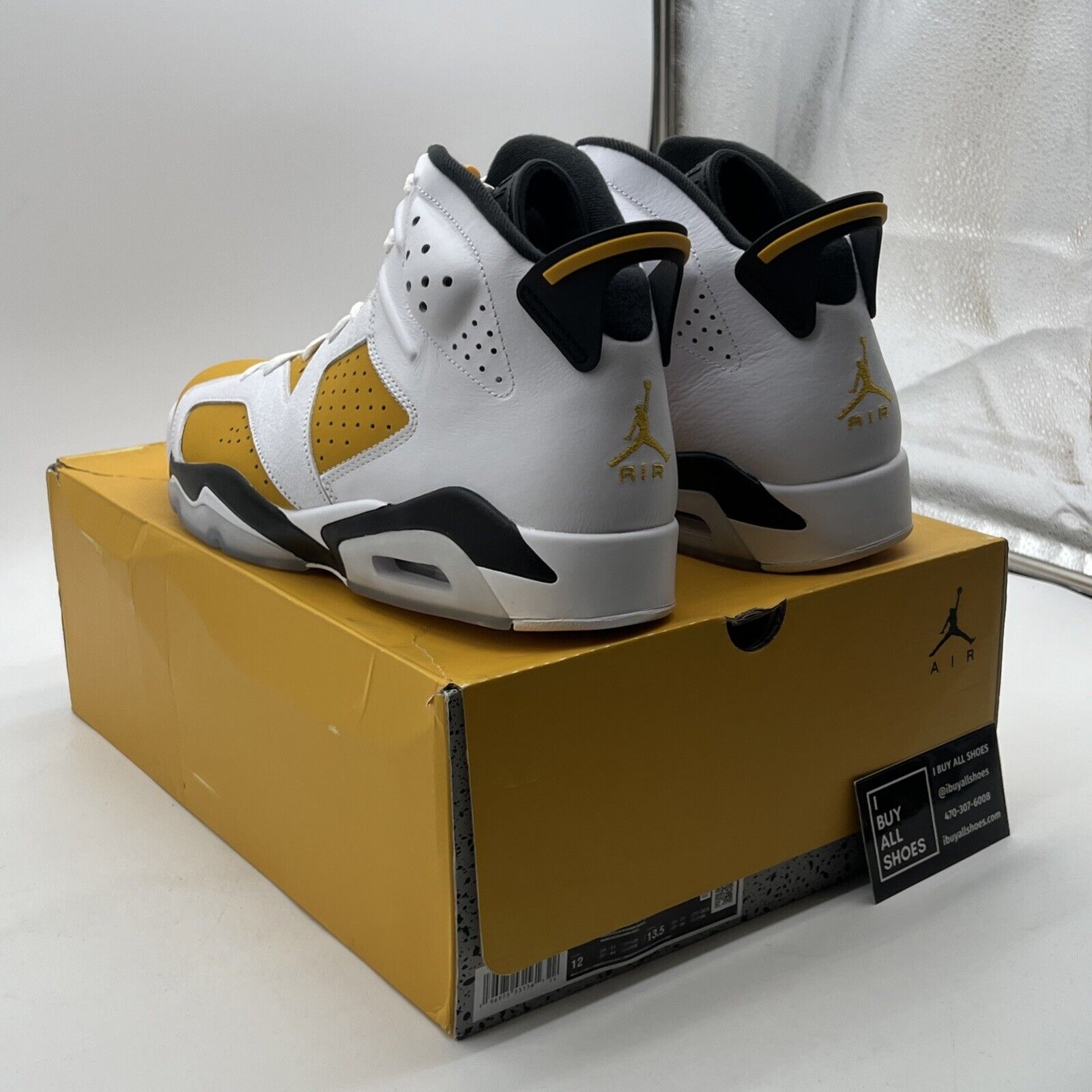 Size 12 - Air Jordan 6 Retro Yellow Ochre (CT8529-170)