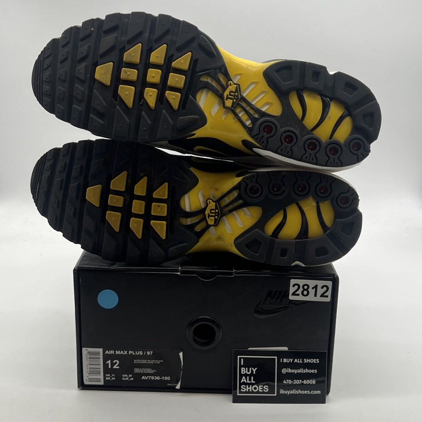 Size 12 - Nike Air Max Plus 97 Frequency Pack (AV7936-100)