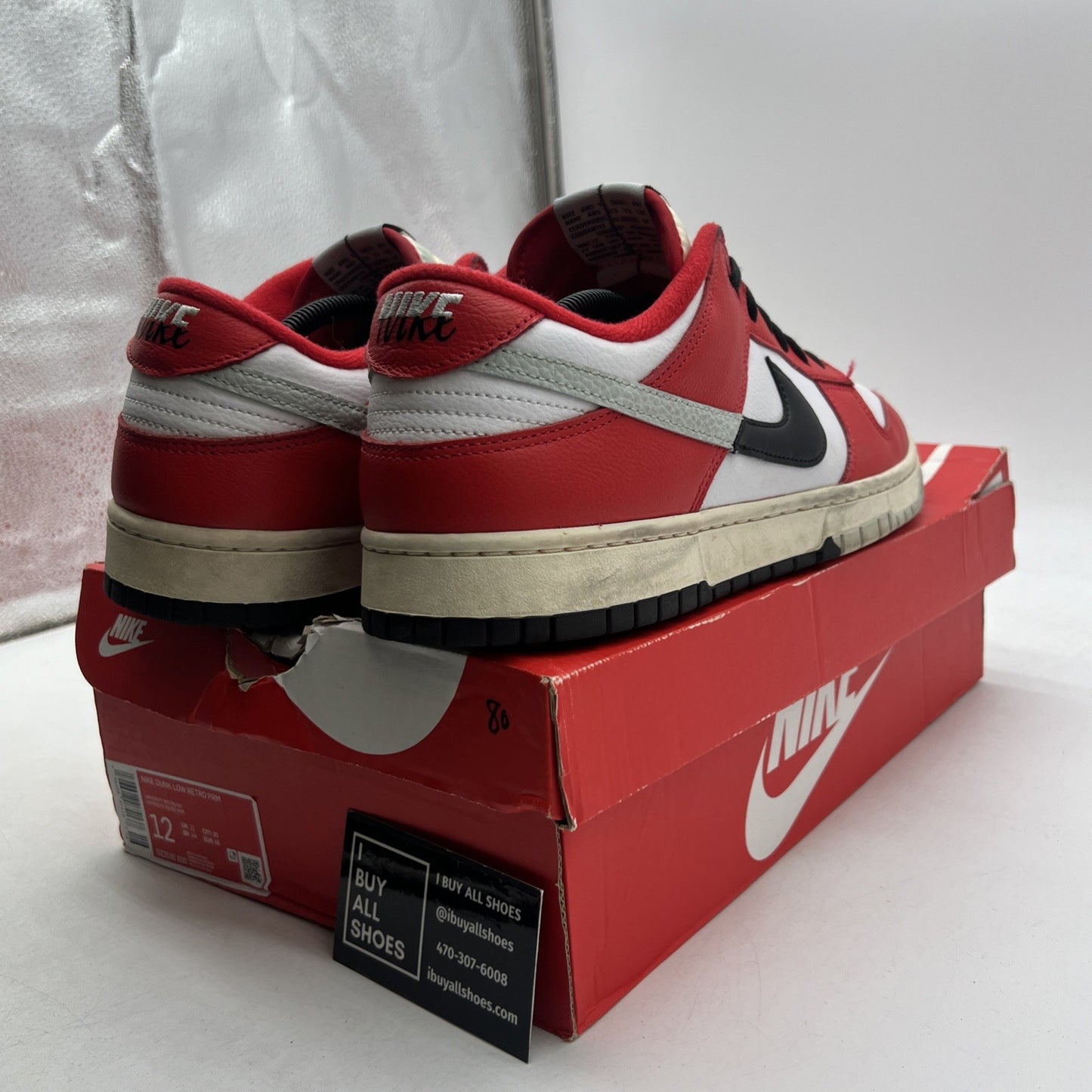 Size 12 - Nike Dunk Low Split - Chicago (DZ2536-600)