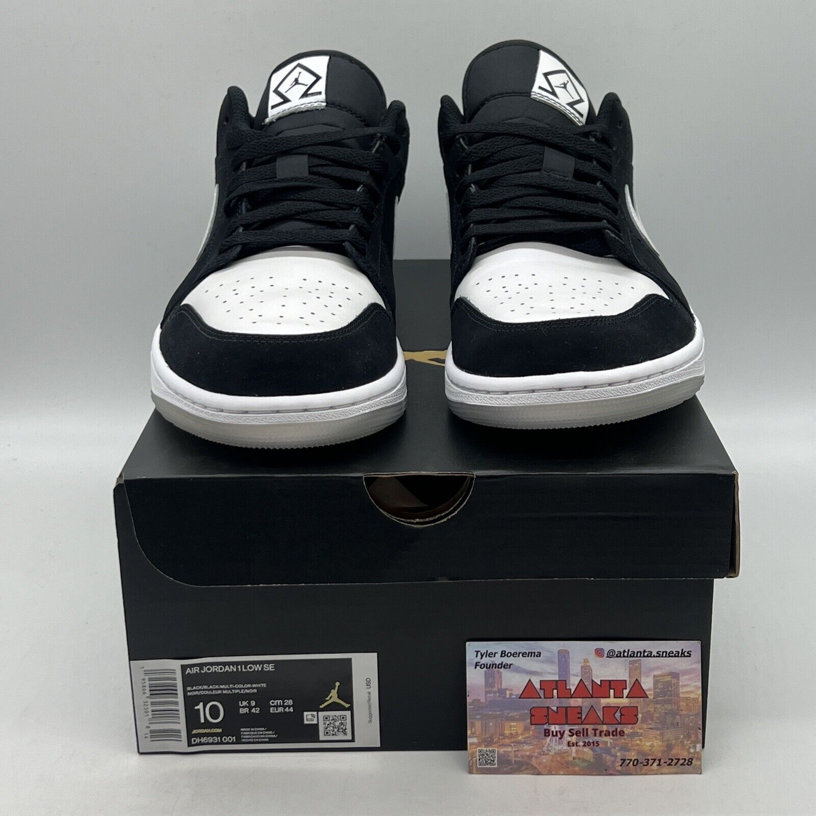 Size 10 - Jordan 1 Low SE Diamond Brand New Og All