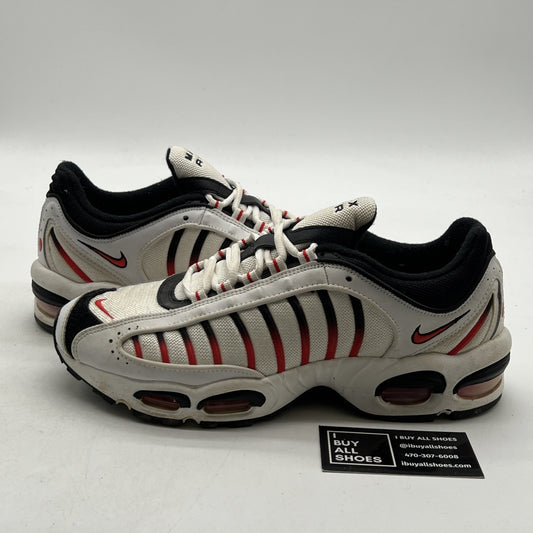 Size 9.5 - Nike Air Max Tailwind 4 White Habanero Red (AQ2567-104)