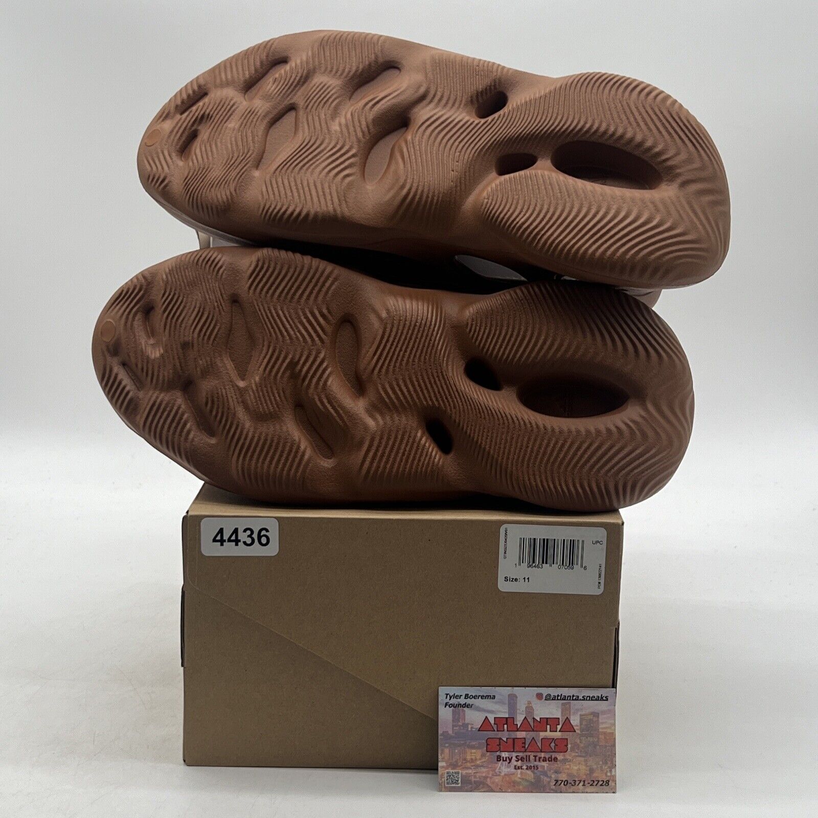 Size 11 - Adidas Yeezy Foam Runner 'Red Clay' - (HP5335)