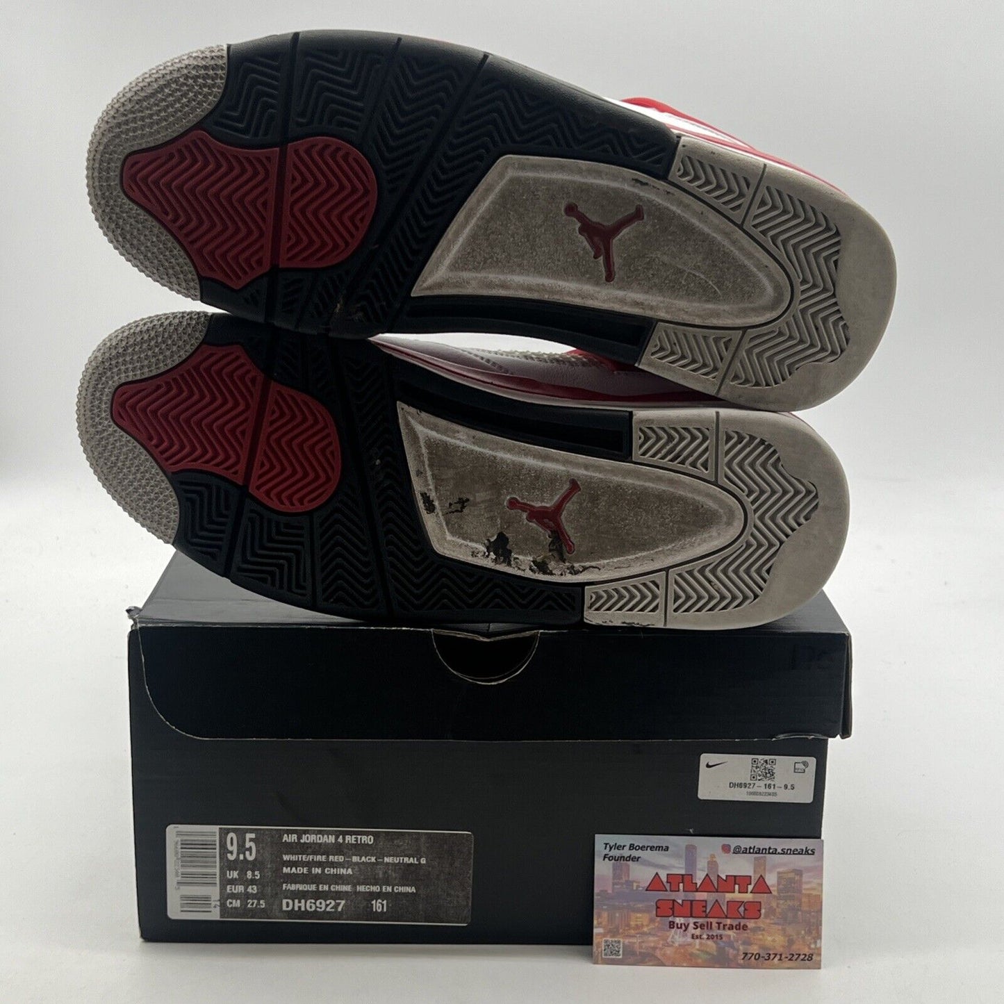 Size 9.5 - Air Jordan 4 Retro Mid Red Cement (DH6927-161)