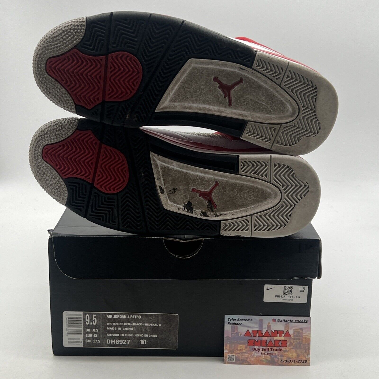 Size 9.5 - Air Jordan 4 Retro Mid Red Cement (DH6927-161)