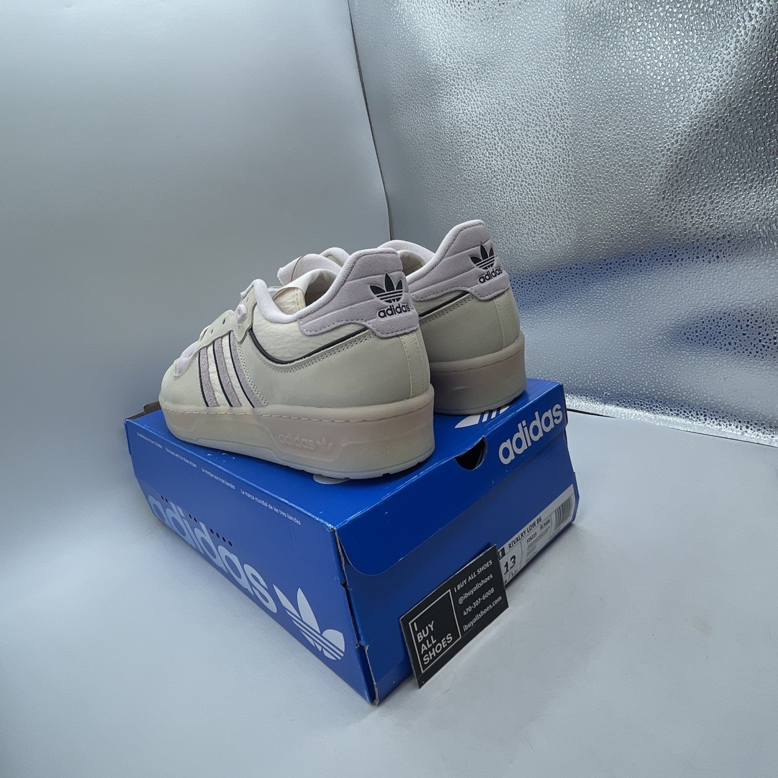 Size 13 - Adidas Rivalry 86 Low Wonder White Almost Pink (FZ6319)