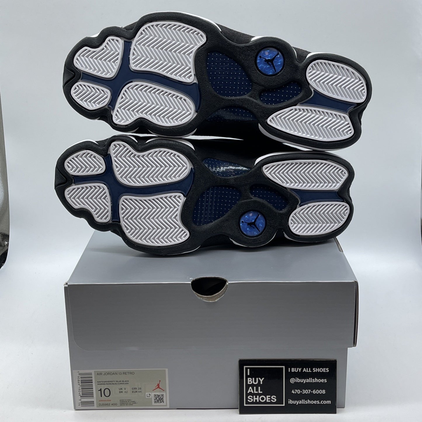 Size 10 - Jordan 13 Navy 2022 Blue Black Suede (DJ5982-400)