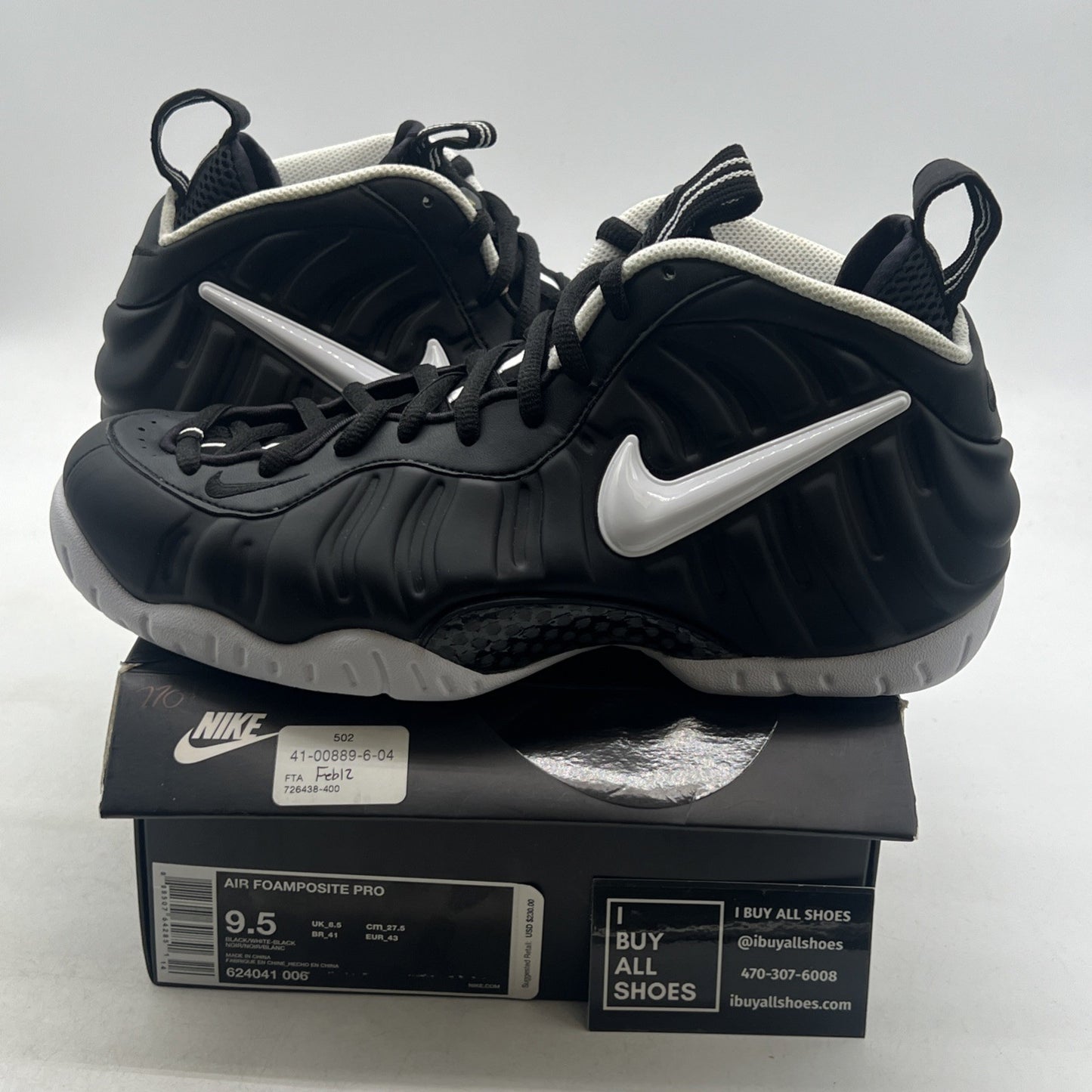 Size 9.5 - Nike Air Foamposite Pro 2016 Dr. Doom (624041-006)