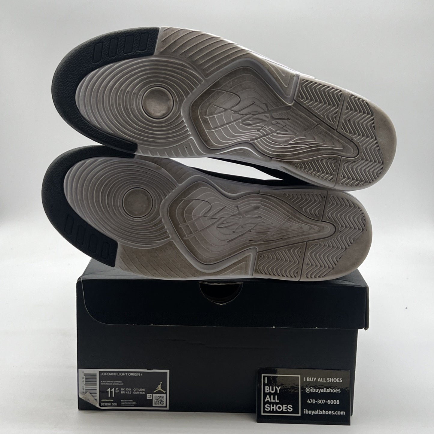 Size 11.5 - Jordan Flight Origin 4 Black (921196-001)