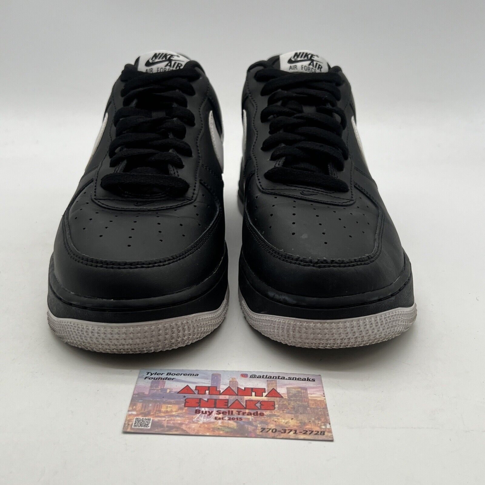 Size 11 - Nike Air Force 1 '07 Black White (DC2911-002)