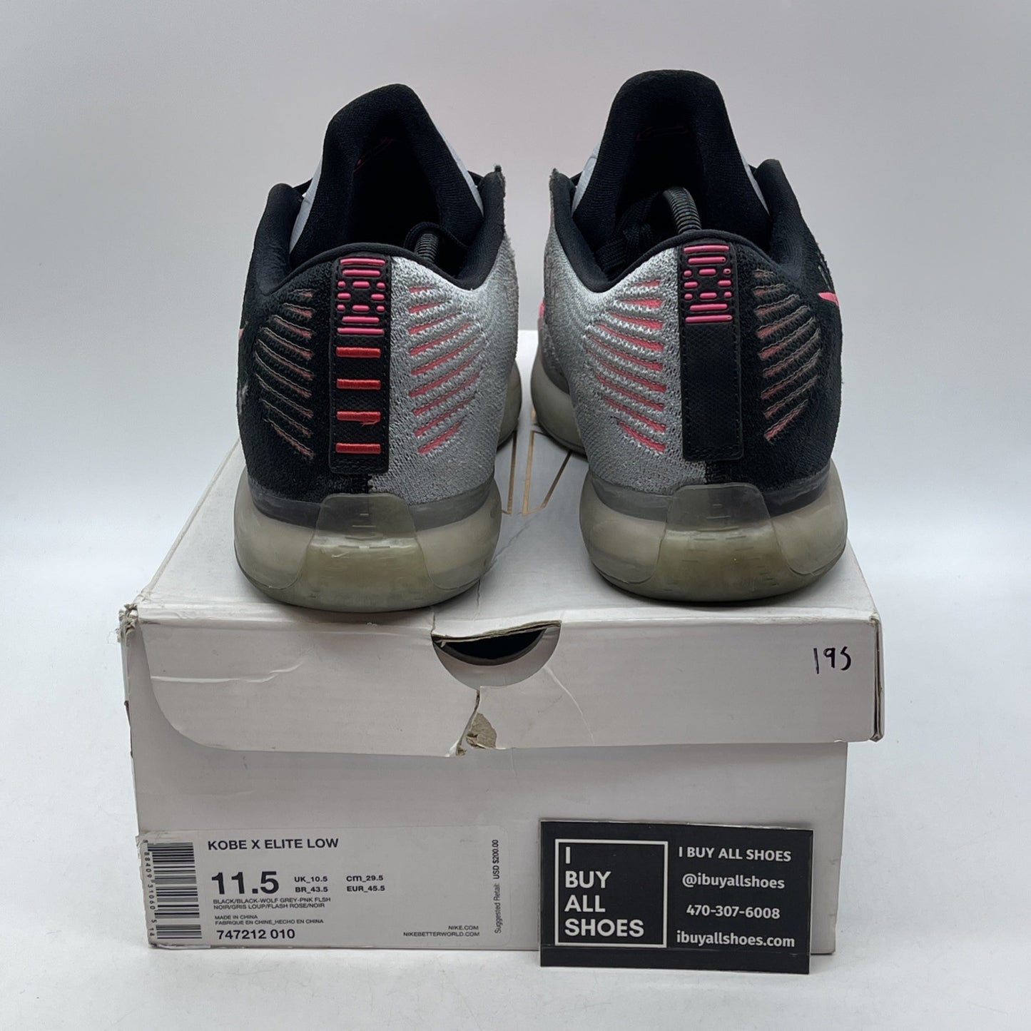 Size 11.5 - Nike Kobe 10 Elite Mambacurial (747212-010)