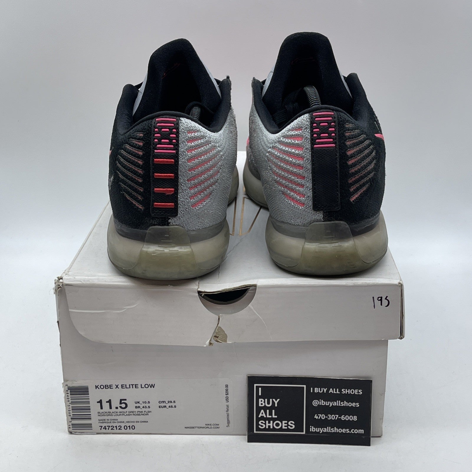 Size 11.5 - Nike Kobe 10 Elite Mambacurial (747212-010)