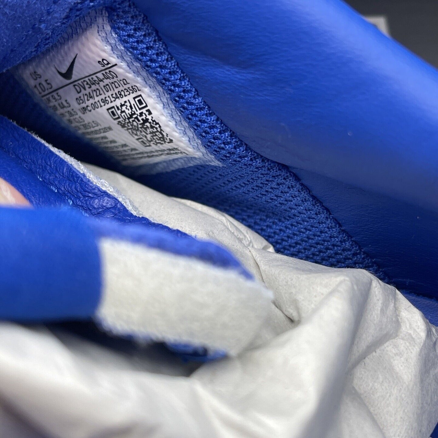 Size 10.5 - Nike AMBUSH x Air Force 1 Low Game Royal Blue Yellow (DV3464-400)