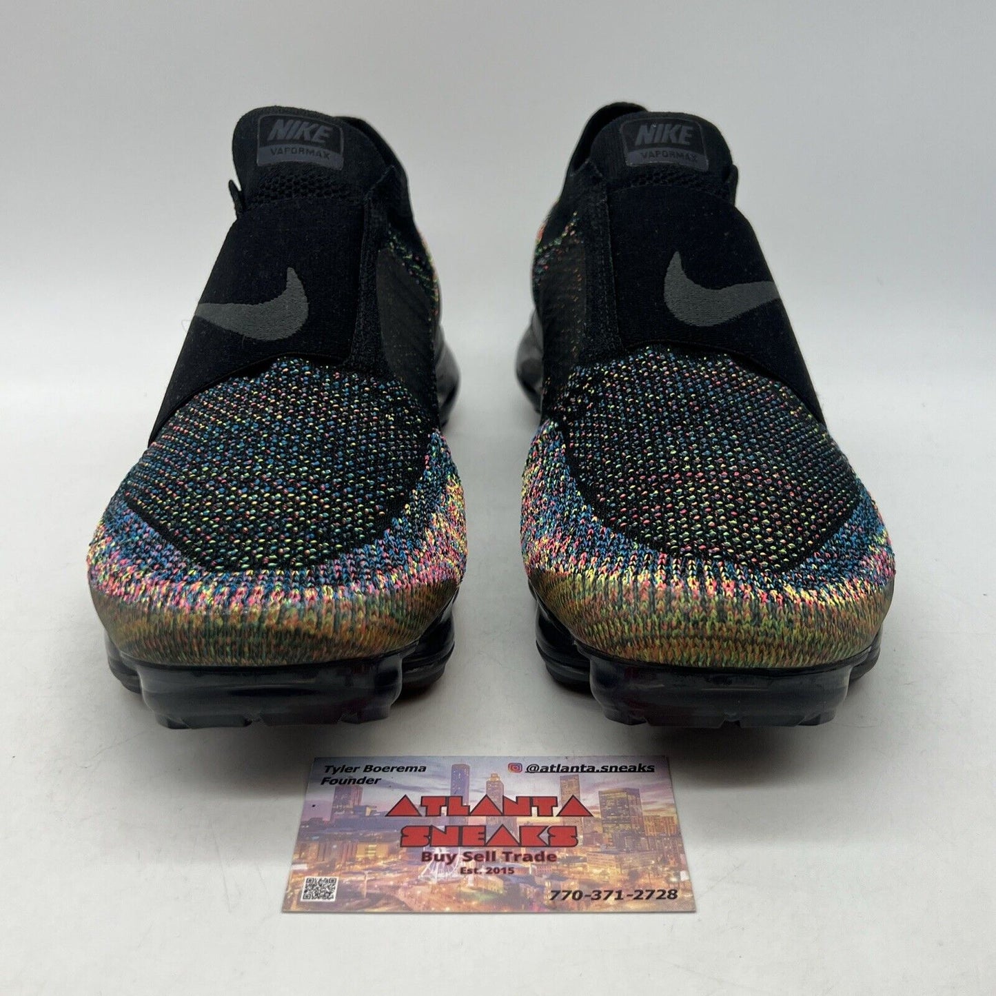 Size 11 - Nike Air VaporMax Moc Black Multi-Color (AH3397-003)