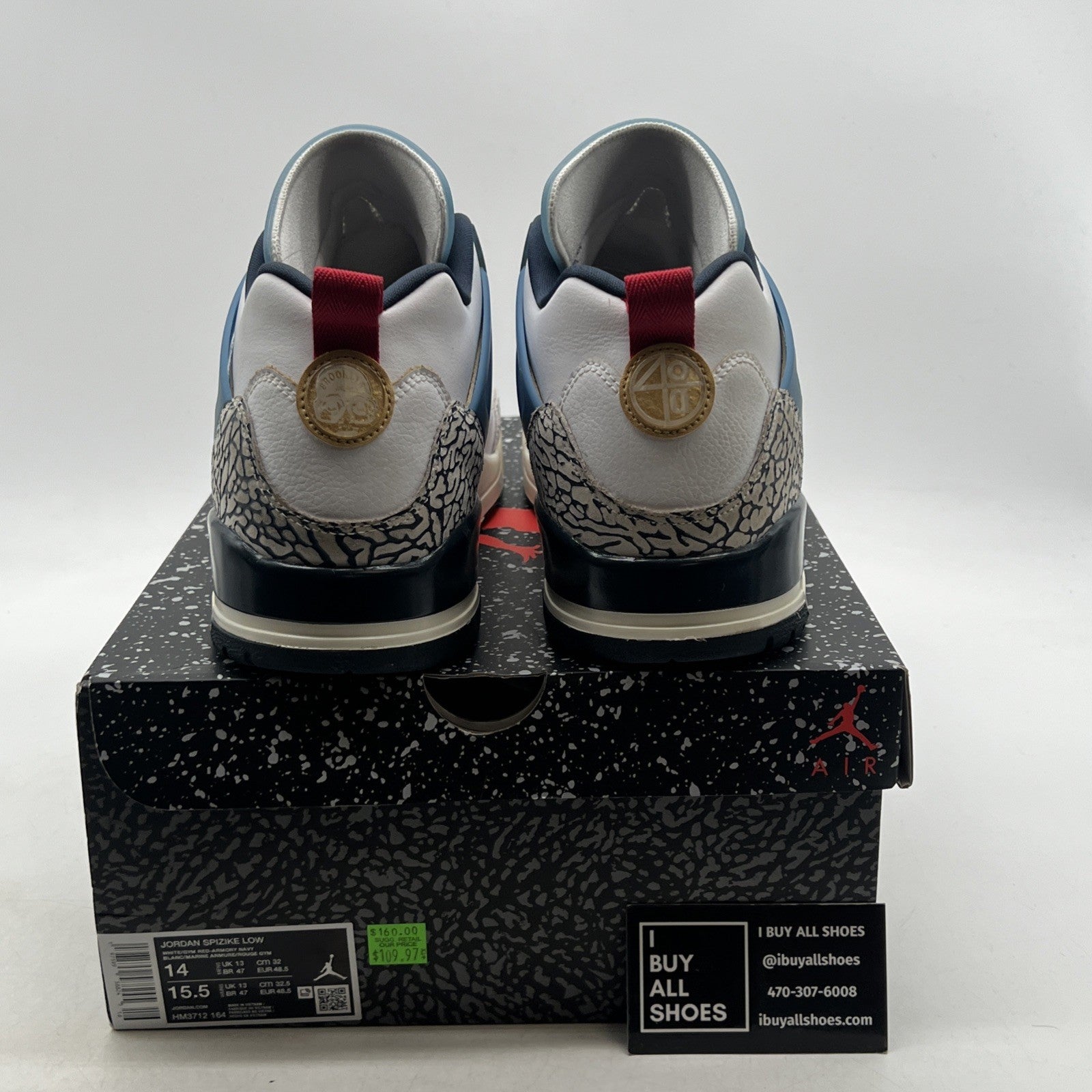 Size 14 - Nike Jordan Spizike Low Motion Pack Mens Basketball (HM3712-164)