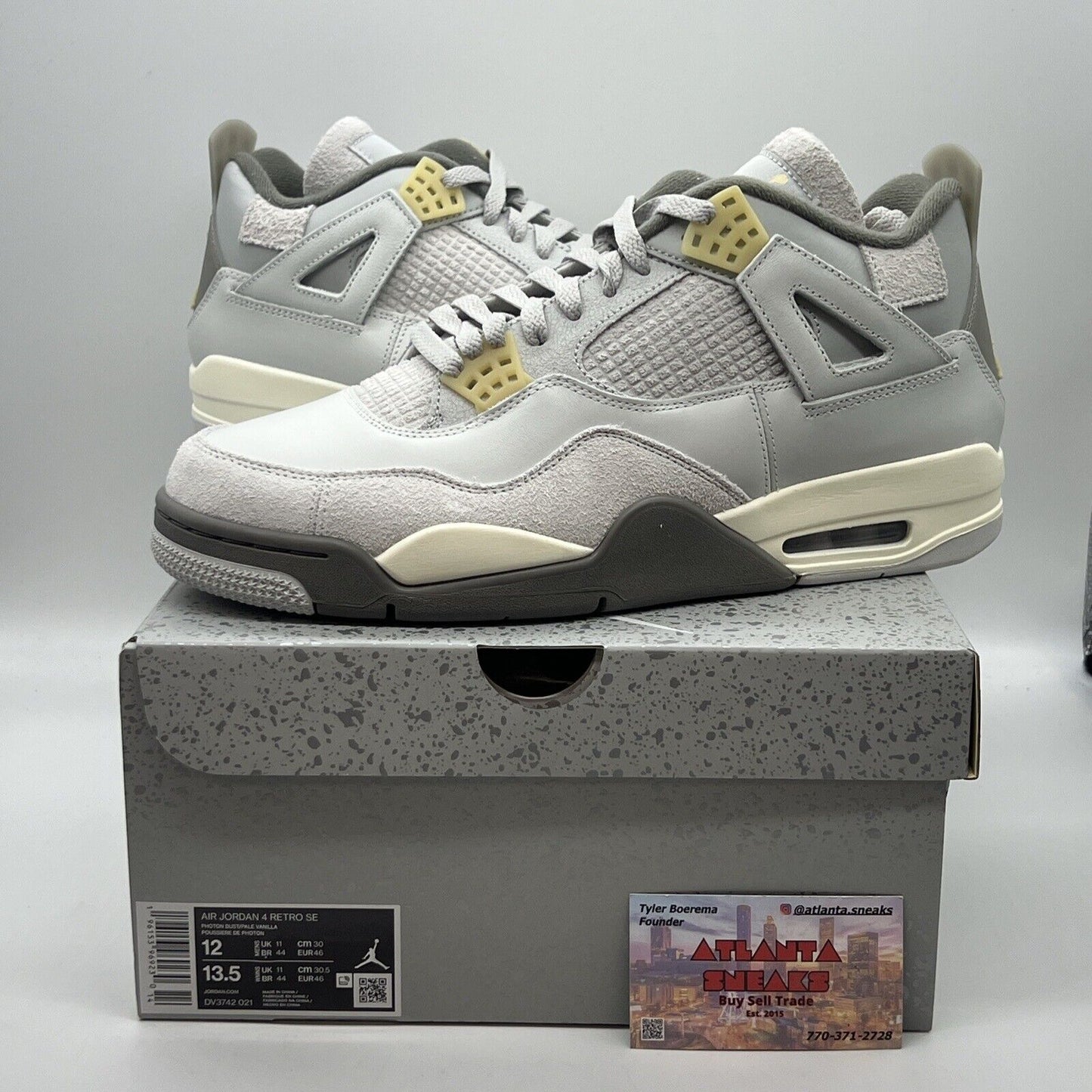 Size 12 - Jordan 4 Retro SE Low Craft Brand New Og All