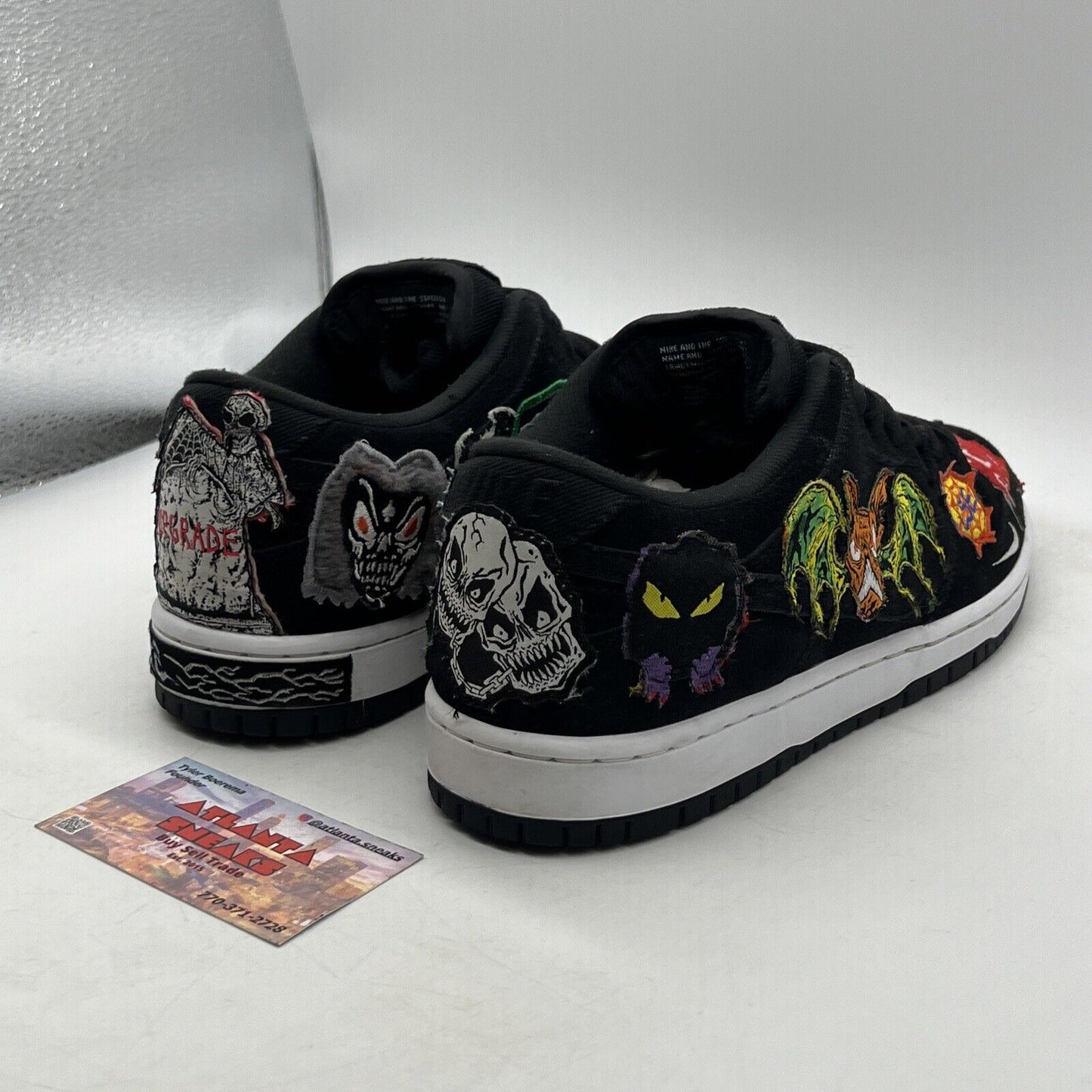 Size 9 - Nike SB Dunk Low Pro QS Black/Multicolor/White 2022 (DQ4488-001)