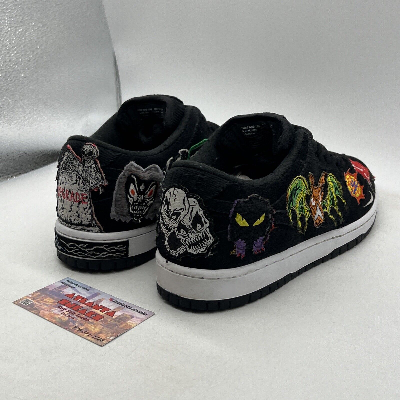 Size 9 - Nike SB Dunk Low Pro QS Black/Multicolor/White 2022 (DQ4488-001)