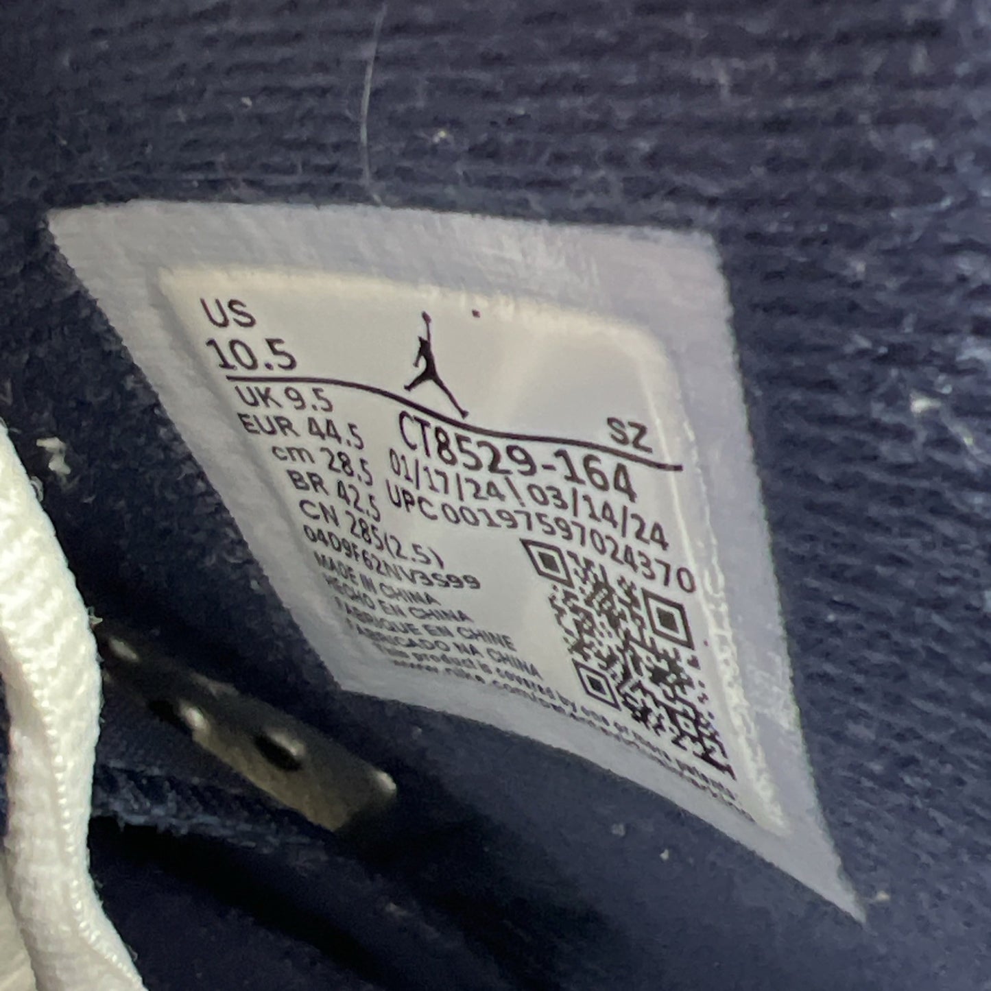 Size 10.5 - Air Jordan 6 Retro 2024 Olympic (CT8529-164)