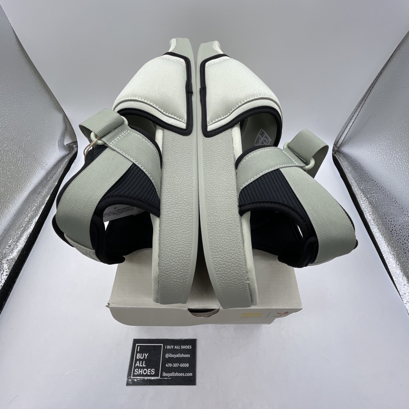 Size 13 - Adidas x Pharrell Williams Adilette 2.0 Sandal Slides (GY1847)