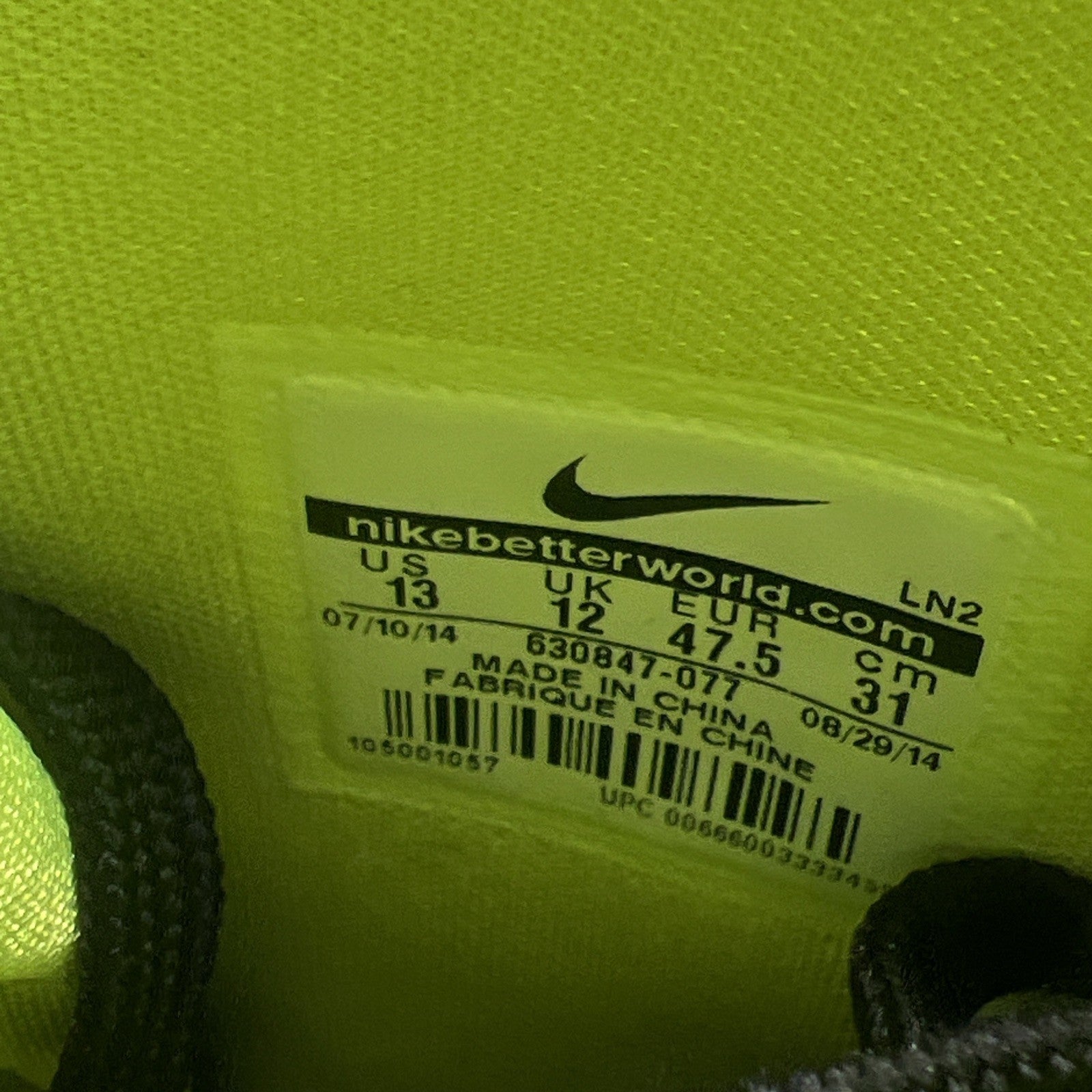 Size 13 - Nike Kobe 9 Elite Victory (630847-077)