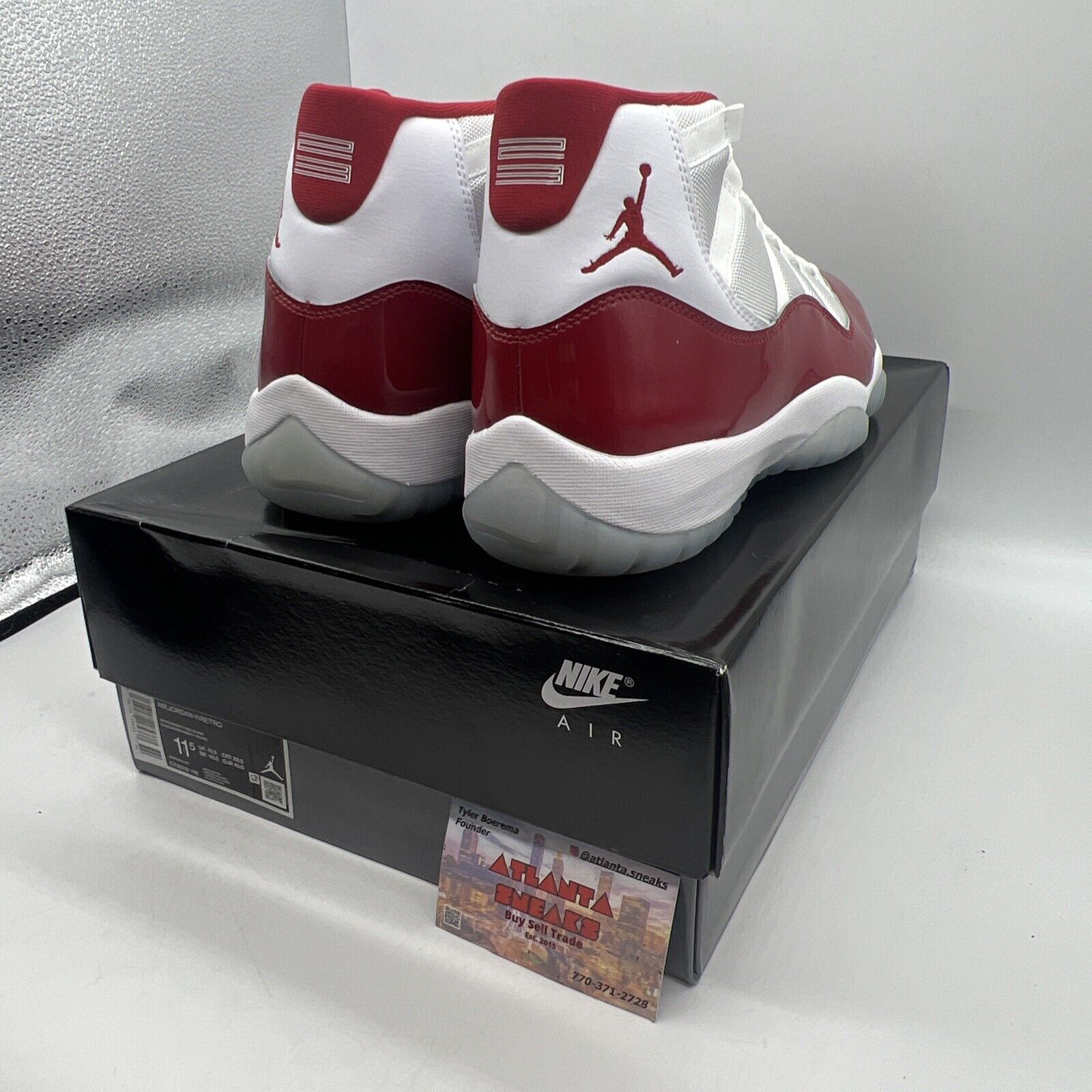 Size 11.5 - Jordan 11 Retro High Cherry Brand New Og All