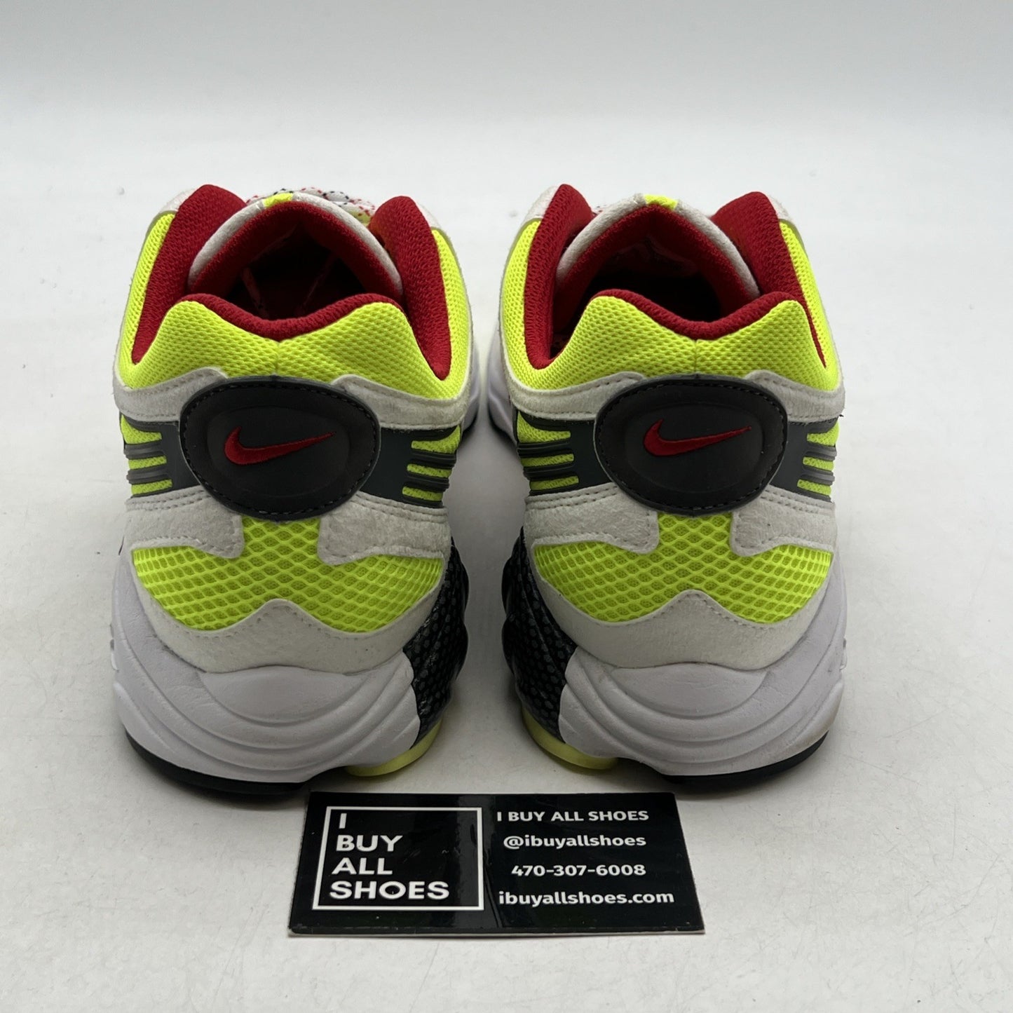 Size 12 - Nike Air Ghost Racer Retro Neon Yellow (AT5410-100)