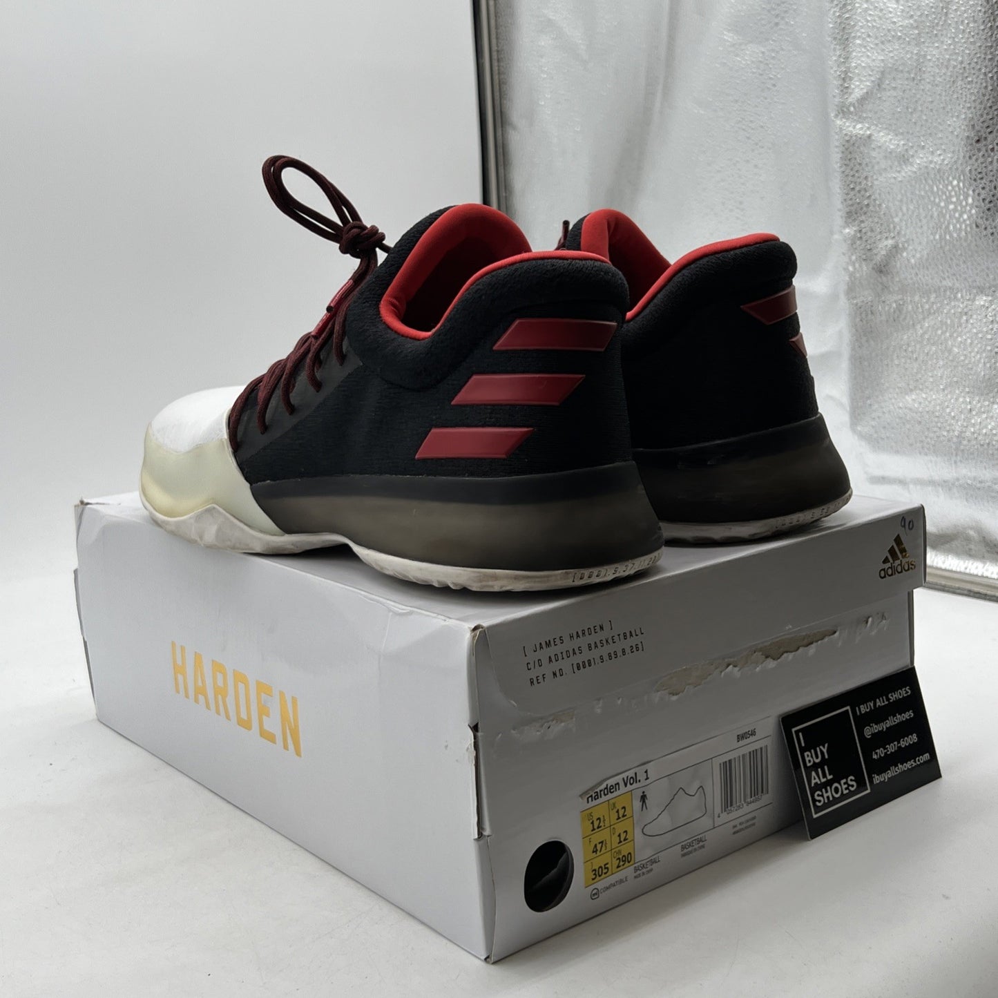 Size 12.5 - adidas Harden Vol. 1 Pioneer (BW0546)