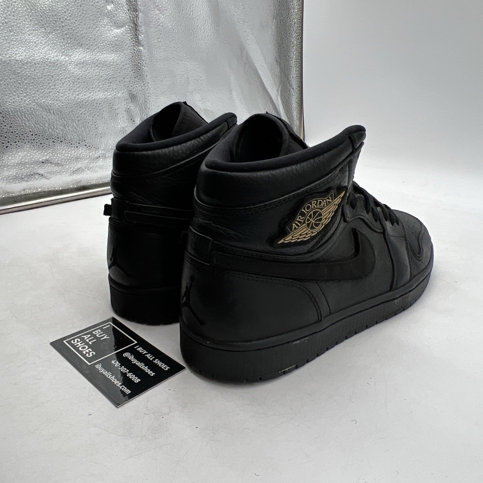 Size 9.5 - Air Jordan 1 Retro 2017 High BHM (908656-001)