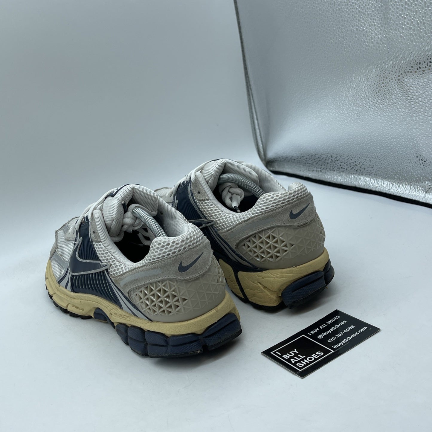 Size 11 - Nike Air Zoom Vomero 5 Since 72 Blue Grey Suede Leather (HF4259–100)