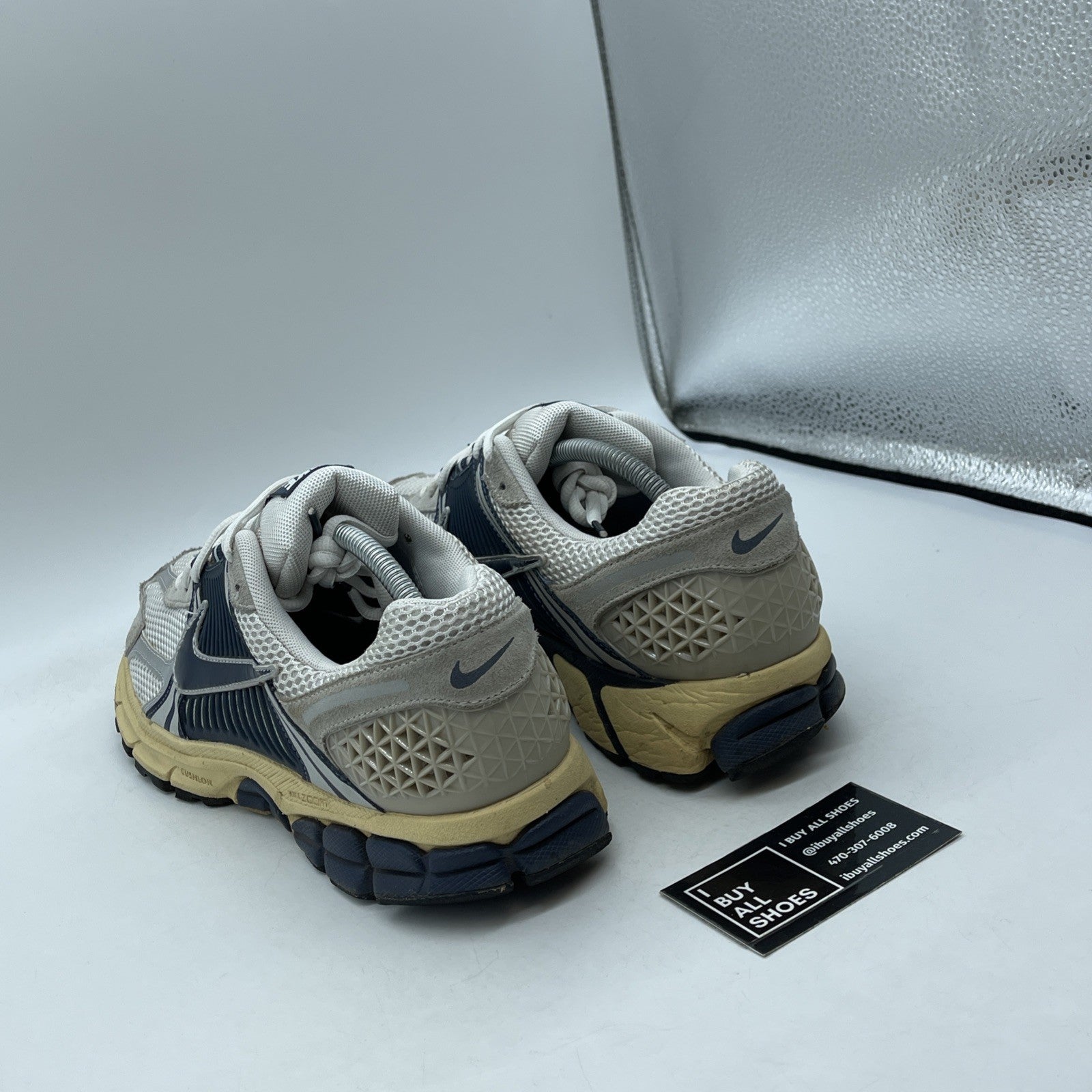 Size 11 - Nike Air Zoom Vomero 5 Since 72 Blue Grey Suede Leather (HF4259–100)
