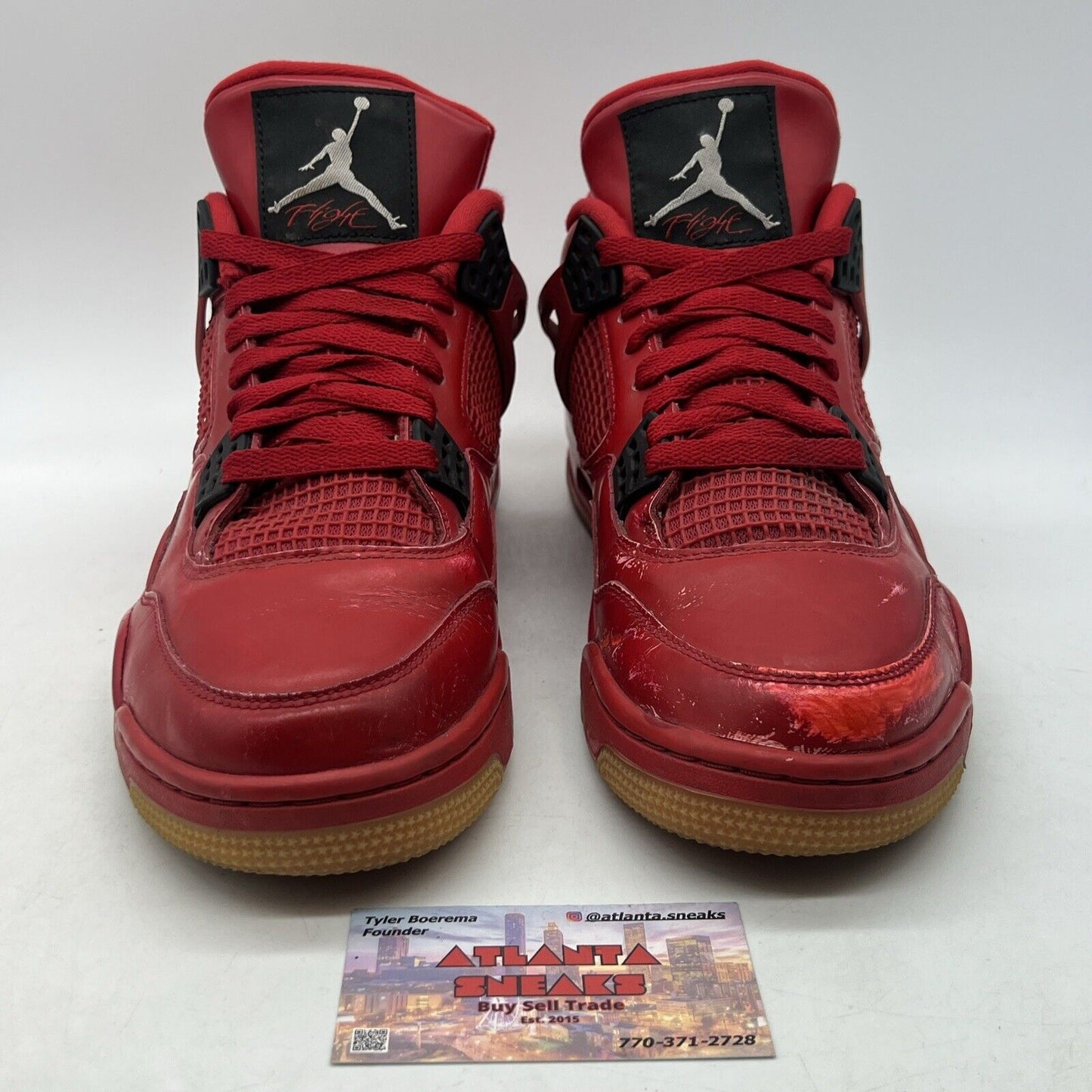 Size 12 - Air Jordan 4 Retro NRG Singles Day W Black Gum (AV3914-600)