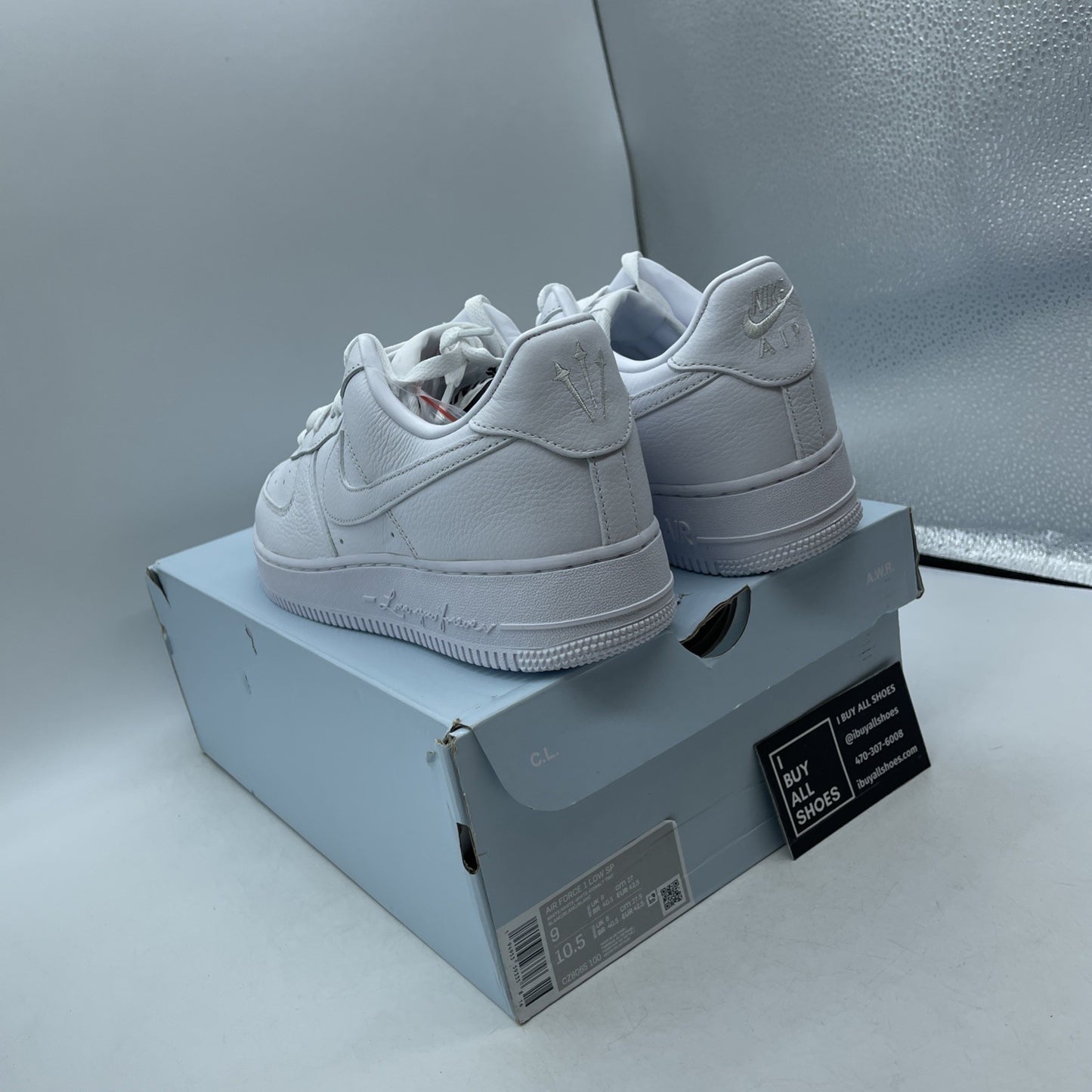 Size 9 - Nike Air Force 1 x NOCTA Low Certified Lover Boy (CZ8065-100)