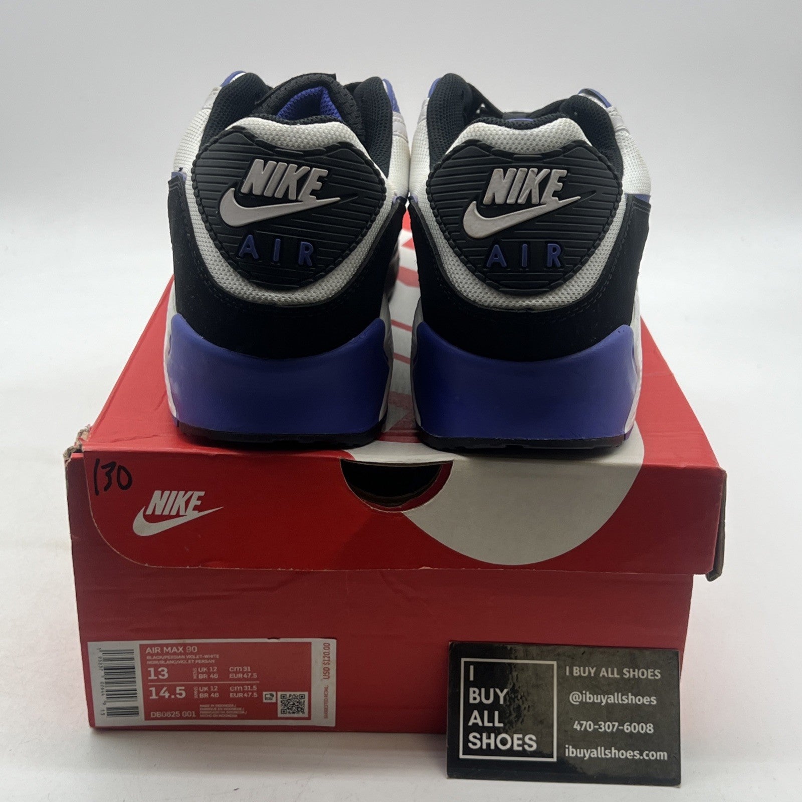 Size 13 - Nike Air Max 90 Persian Violet (DB0625-001)