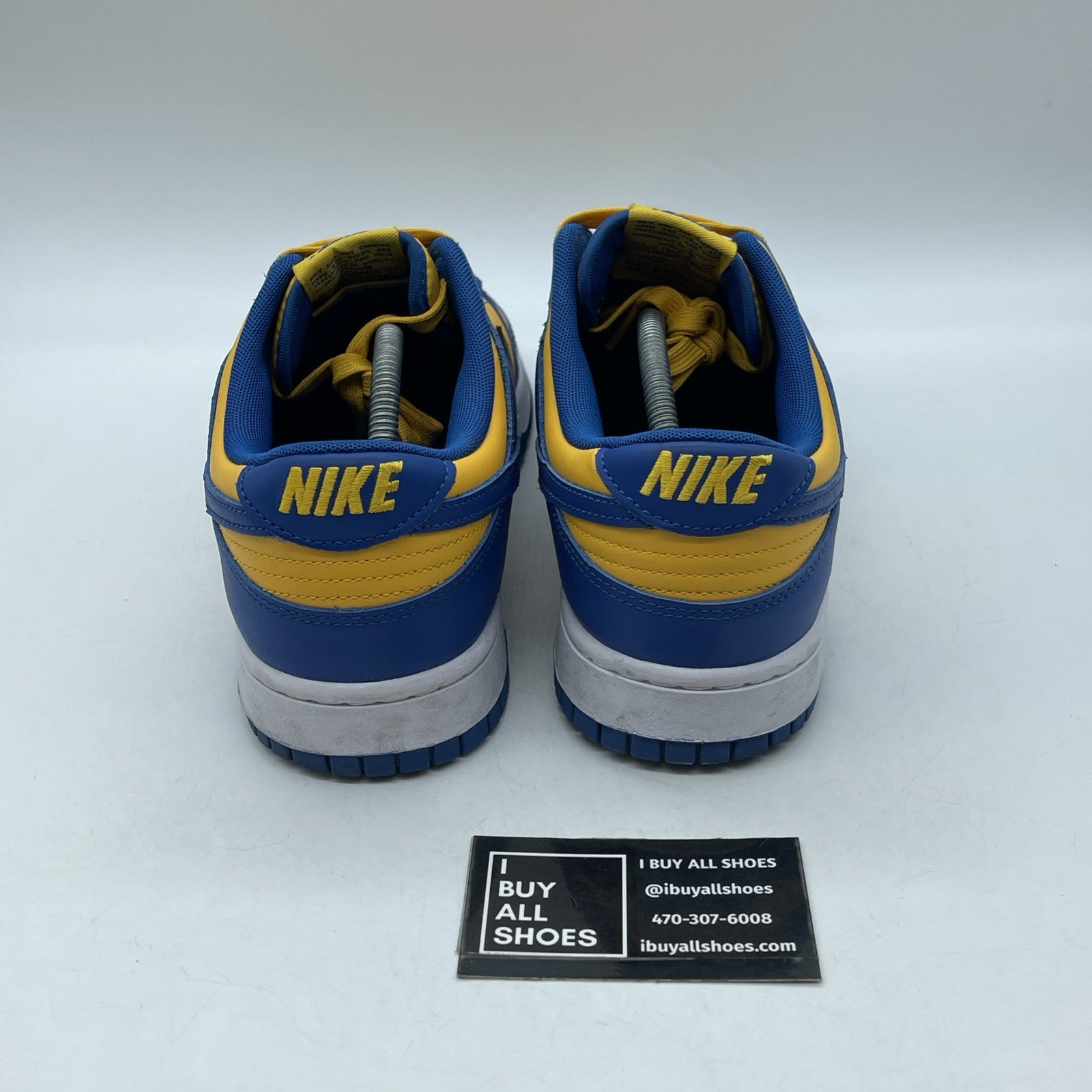 Size 12 - Nike Dunk Low UCLA Blue Yellow Leather (DD1391-402)