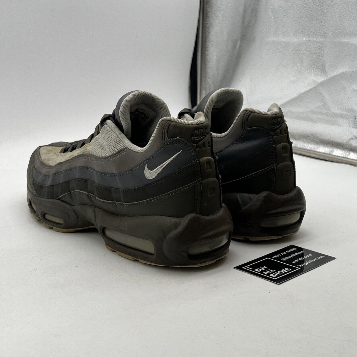 Size 13 - Nike Air Max 95 Essential Cargo Khaki (749766-302)