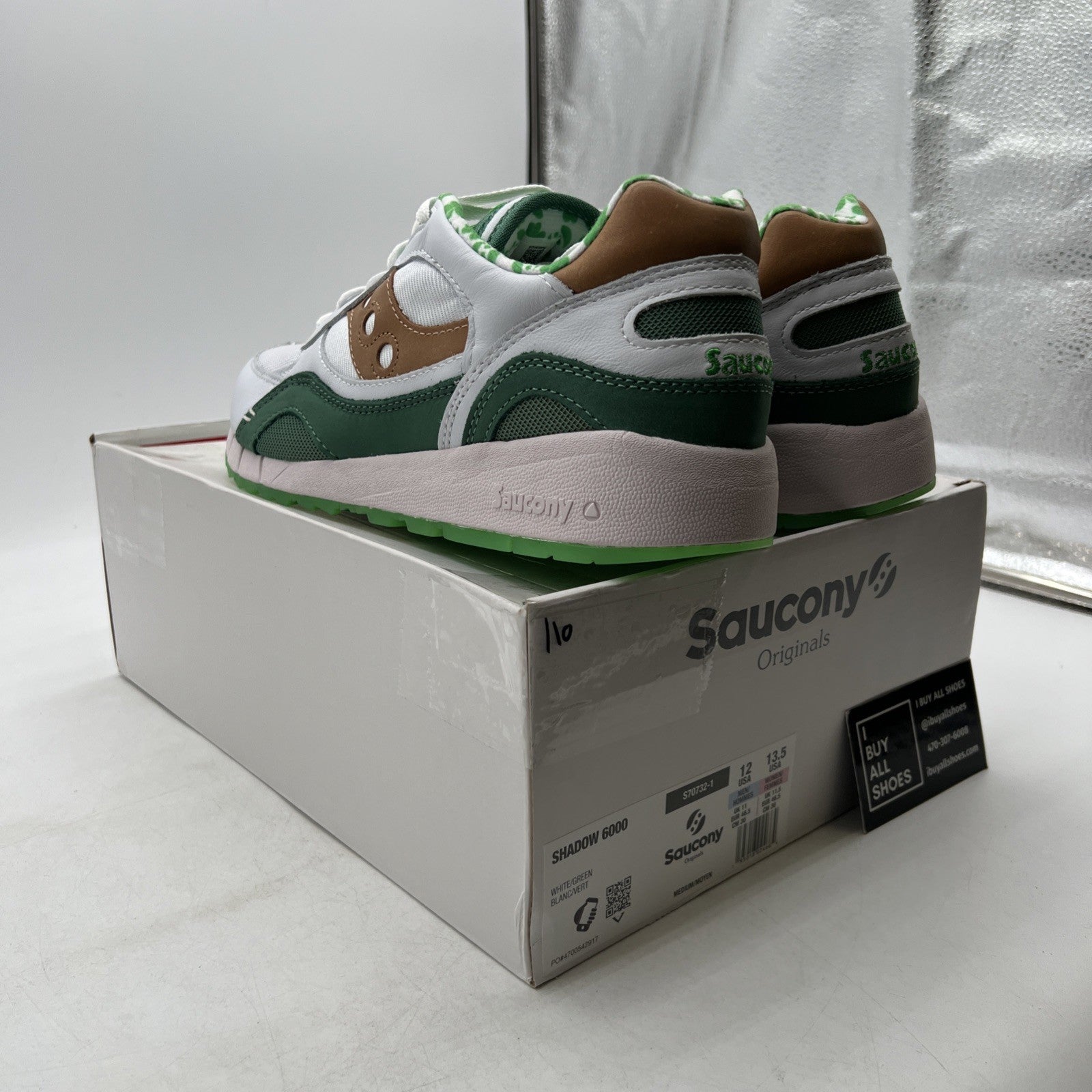 Size 12 - Saucony Shadow 6000 Shamrock (S70732-1)
