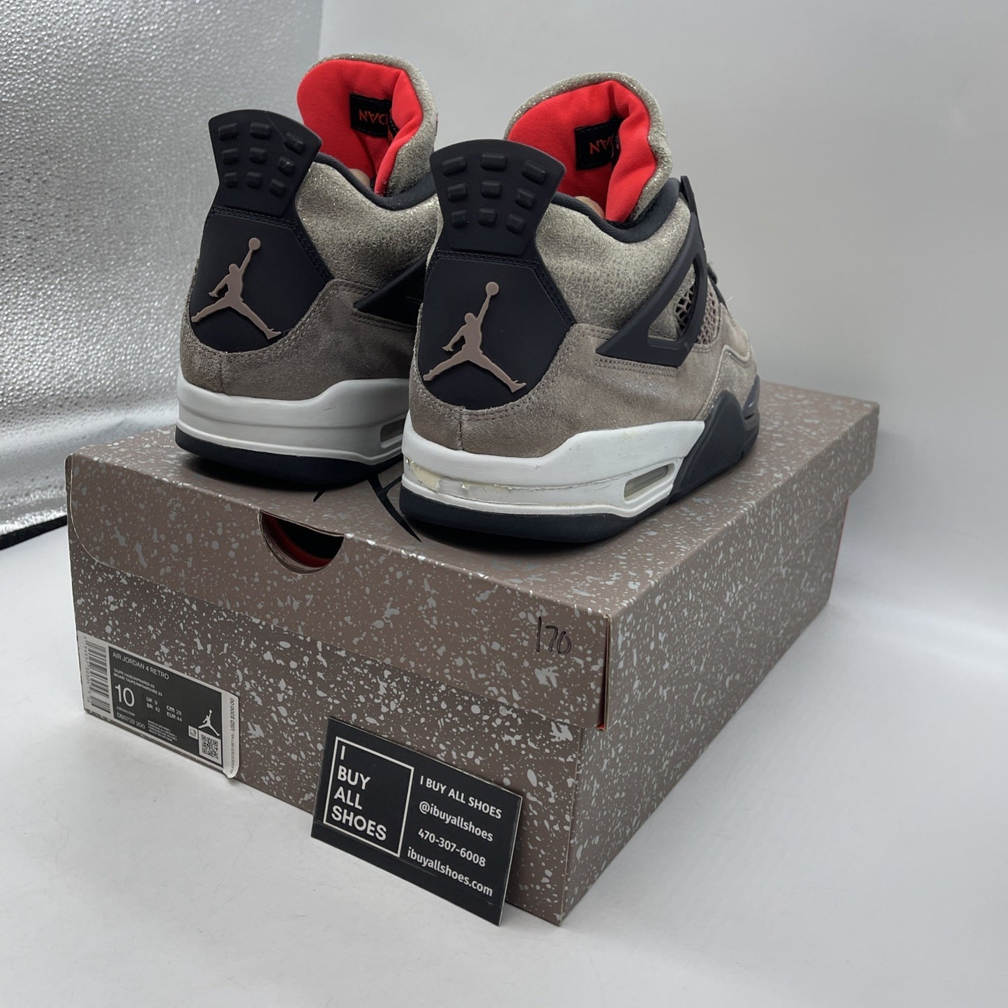 Size 10 - Air Jordan 4 Retro Mid Taupe Haze (DB0732-200)