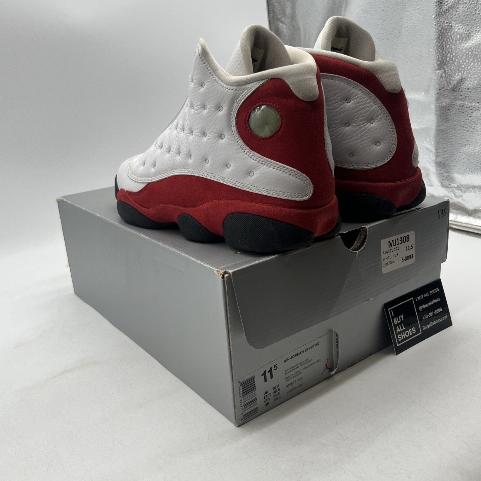 Size 11.5 - Air Jordan 13 Retro Chicago 2017 (414571-122)